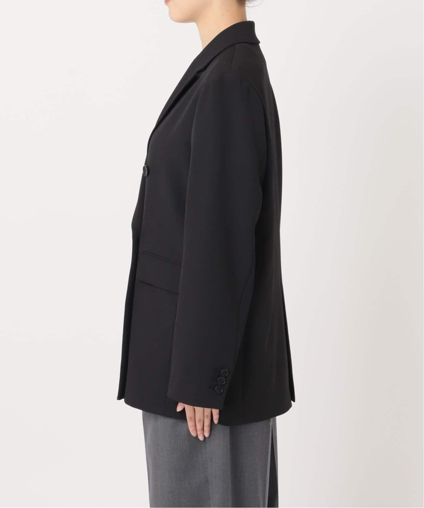 追加予約》ウールライクストレッチジャケット（テーラードジャケット