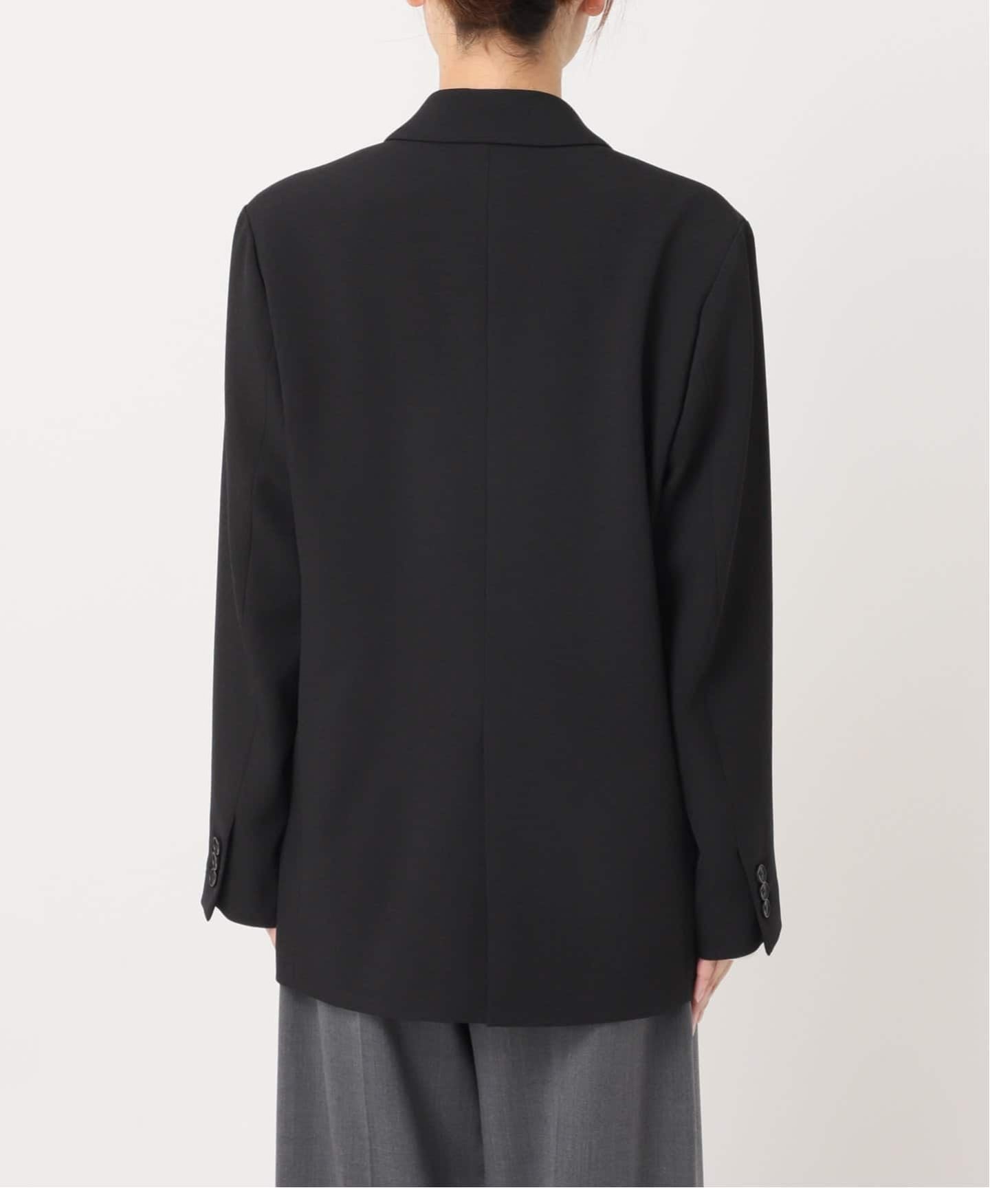 追加予約》ウールライクストレッチジャケット（テーラードジャケット