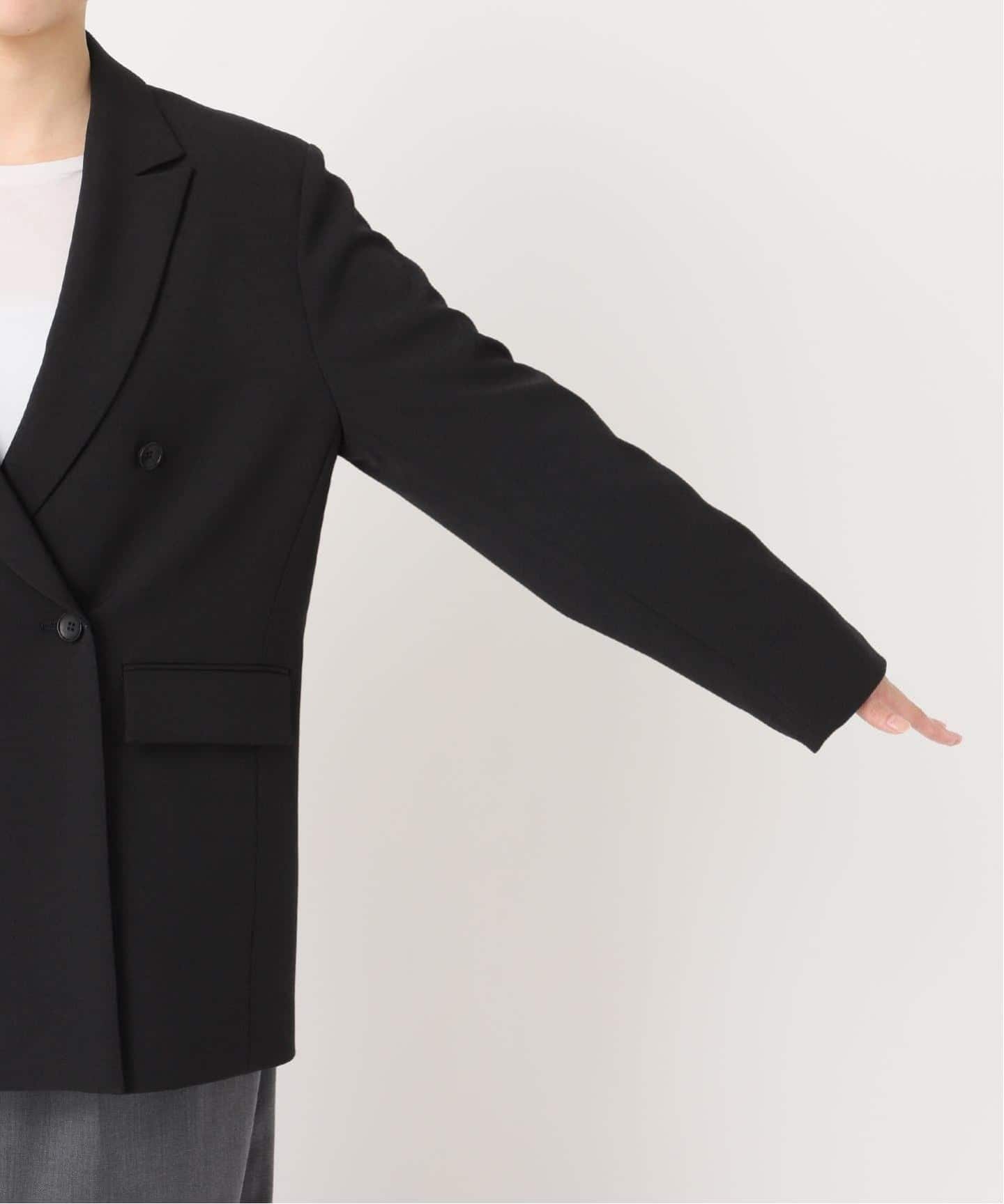 追加予約》ウールライクストレッチジャケット（テーラードジャケット