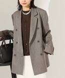 SATIN TWEED ジャケット