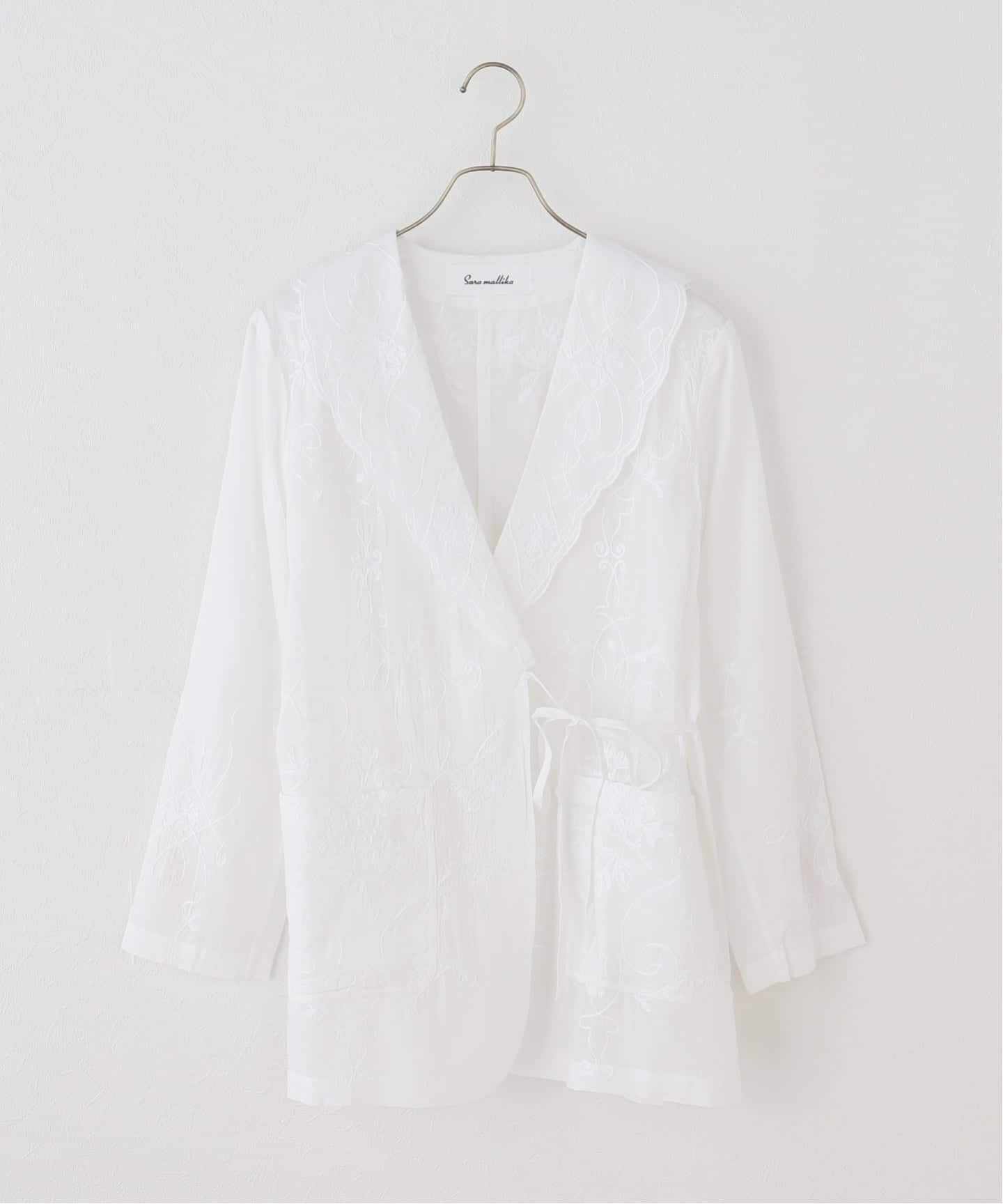 SARA MALLIKA/サラマリカ】 Organza Arai Embroidery Jacket（その他