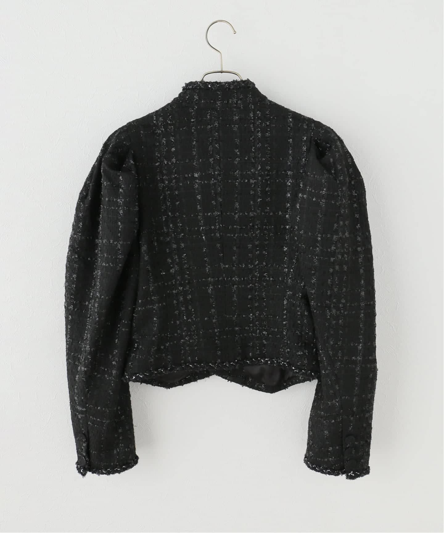 VIVIANO / ヴィヴィアーノ】 TWEED COL MONTANT JACKET（テーラード