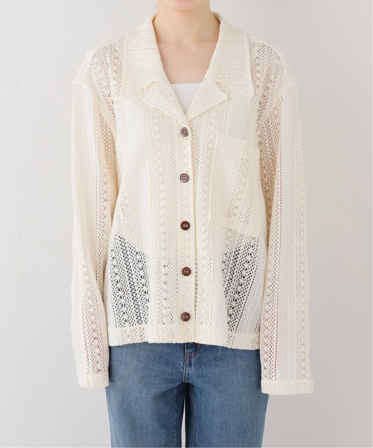 LOW CLASSIC/ロウ クラシック】LACE JACKET（その他ジャケット・スーツ