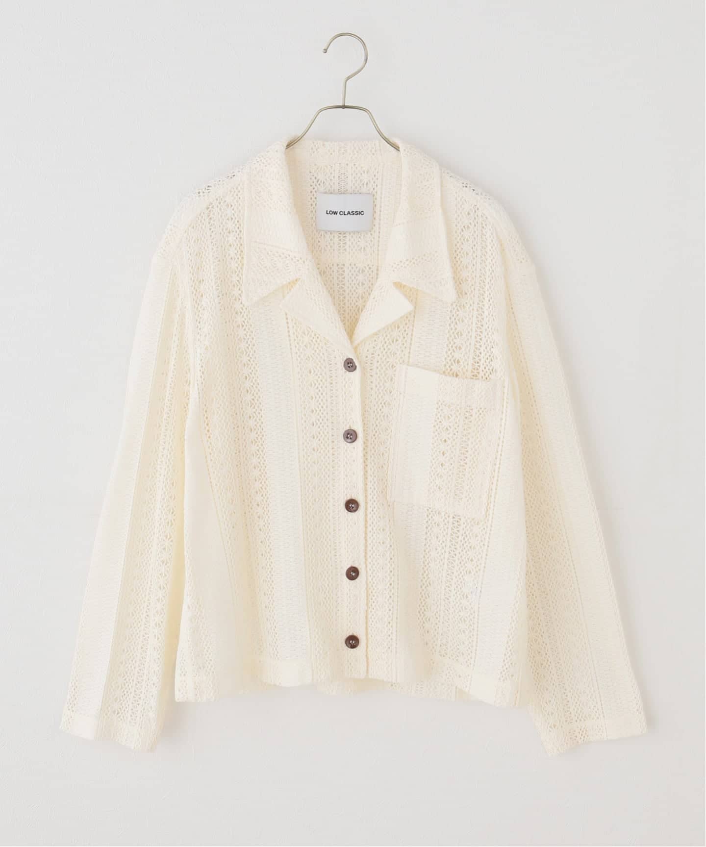 LOW CLASSIC/ロウ クラシック】LACE JACKET(その他ジャケット・スーツ LOW CLASSIC/ロウ クラシック】LACE JACKET(その他ジャケット・スーツ