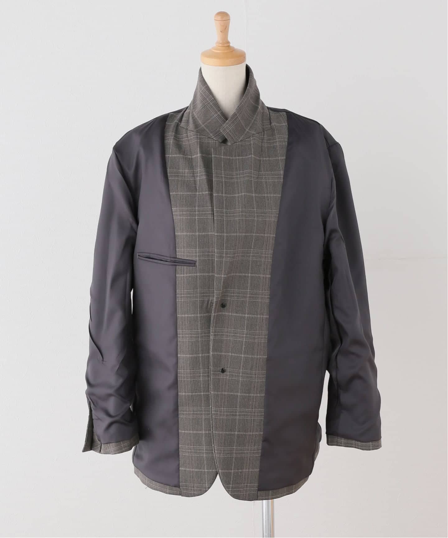 DUNST/ダンスト】 UNISEX 2 BUTTON WOOL BLAZER（テーラードジャケット
