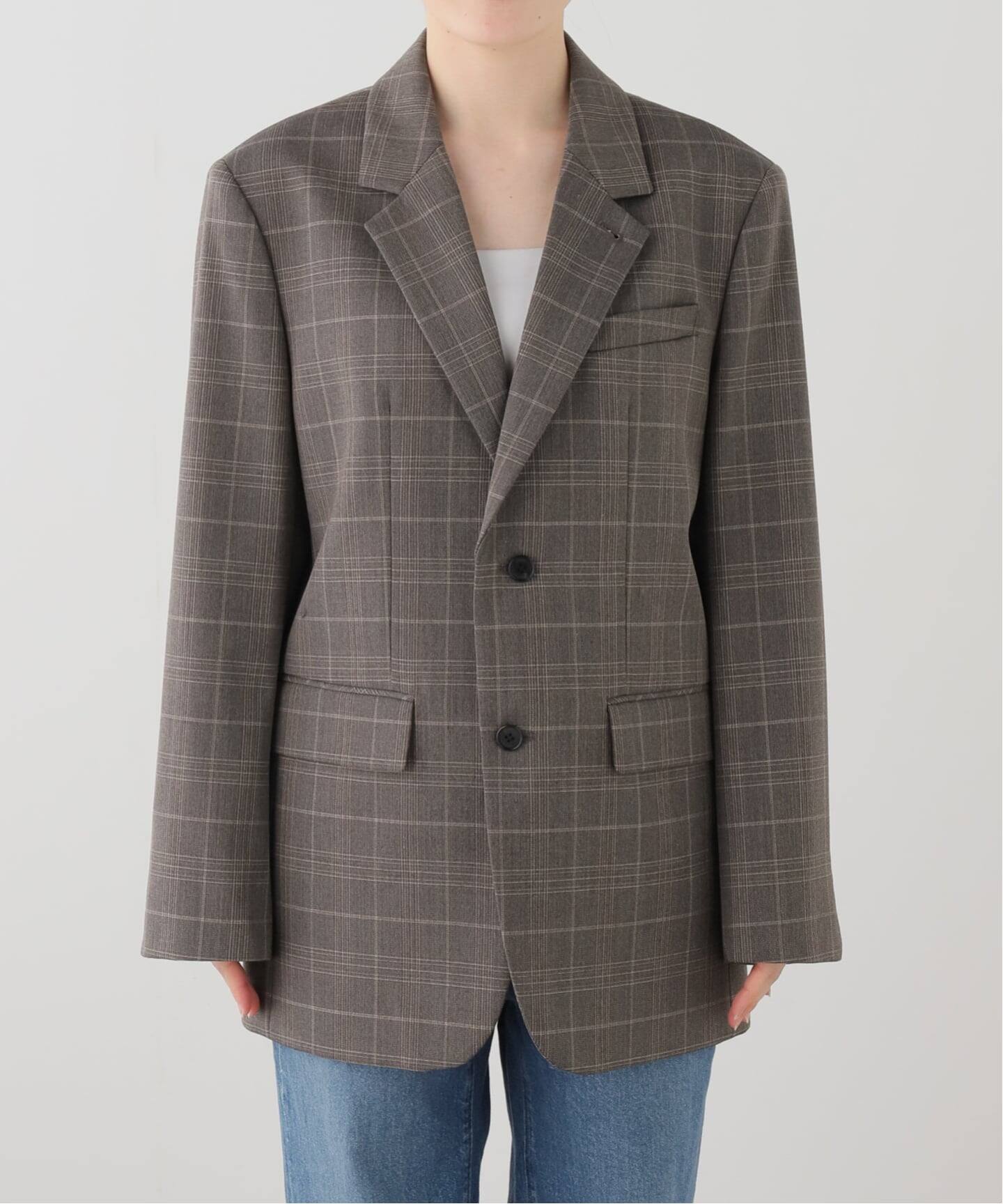 DUNST/ダンスト】 UNISEX 2 BUTTON WOOL BLAZER（テーラードジャケット 
