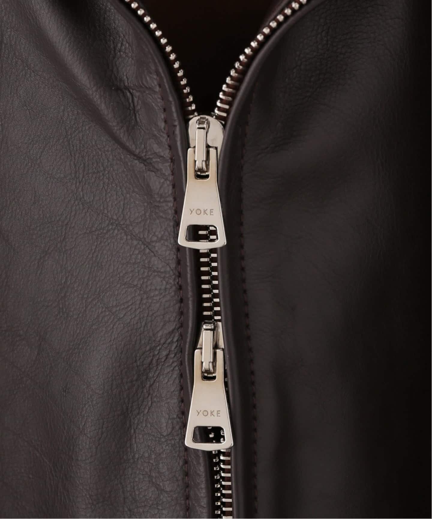YOKE / ヨーク】 Carf Leather Truck Jacket（その他ジャケット