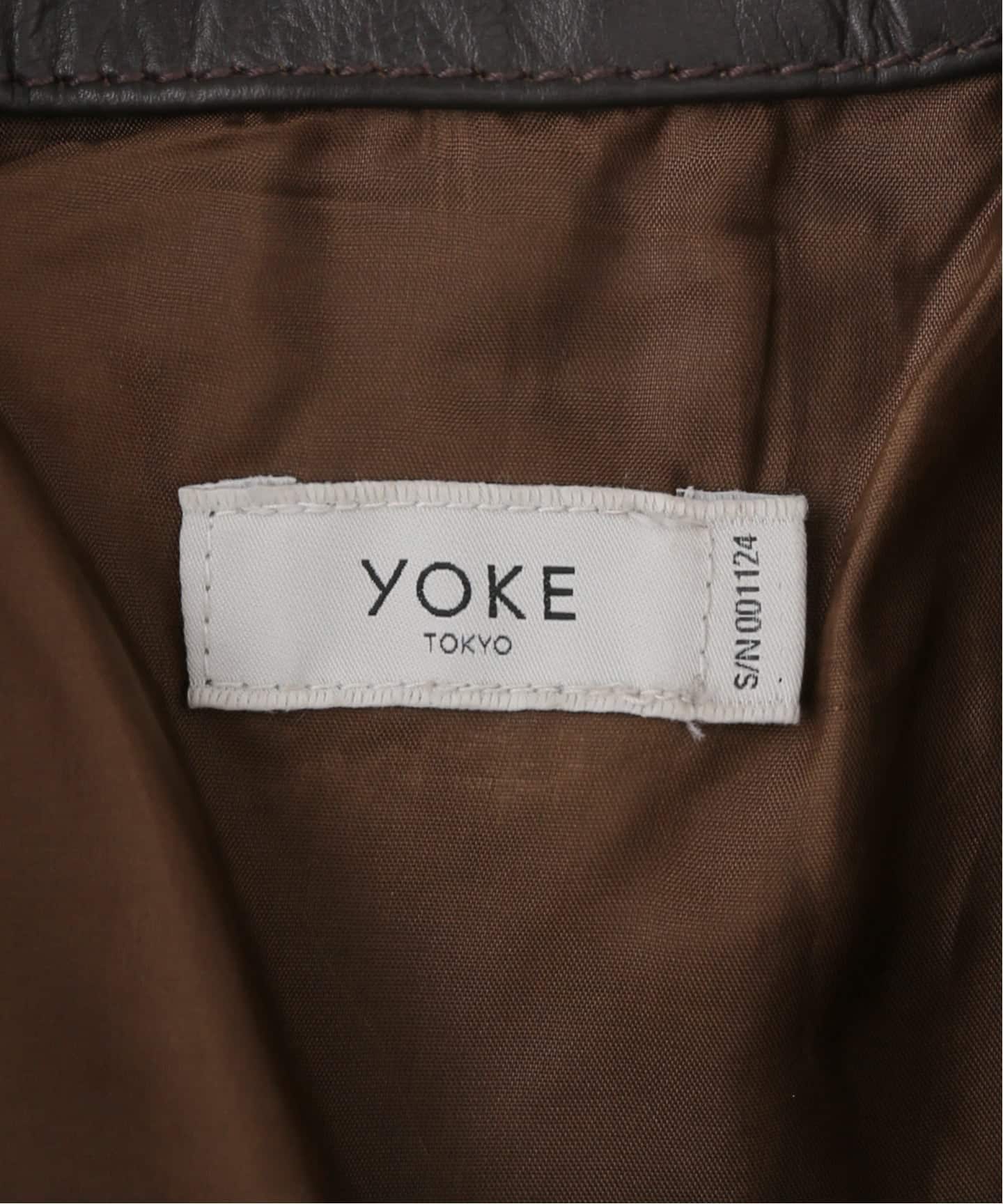 YOKE / ヨーク】 Carf Leather Truck Jacket（その他ジャケット
