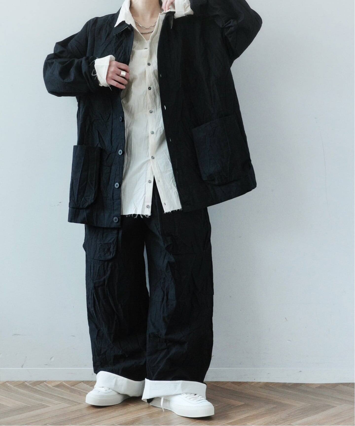 album di famiglia】 CRASH OVERSHIRT JACKET（その他ジャケット 