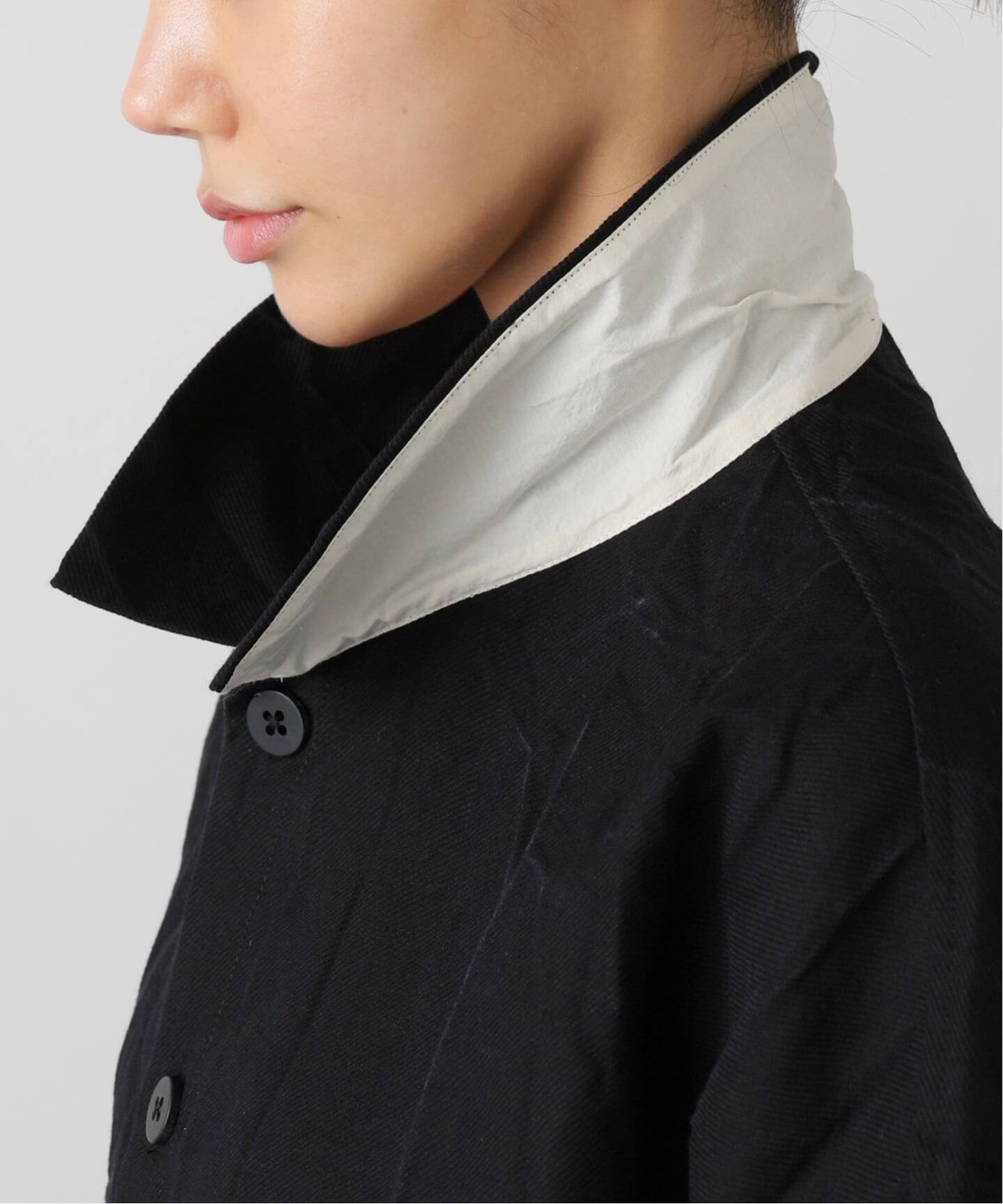 ジャケット・アウター ALBUM DI FAMIGLIA WIDE SHORT JACKET album di famiglia】 CRASH OVERSHIRT JACKET（その他ジャケット