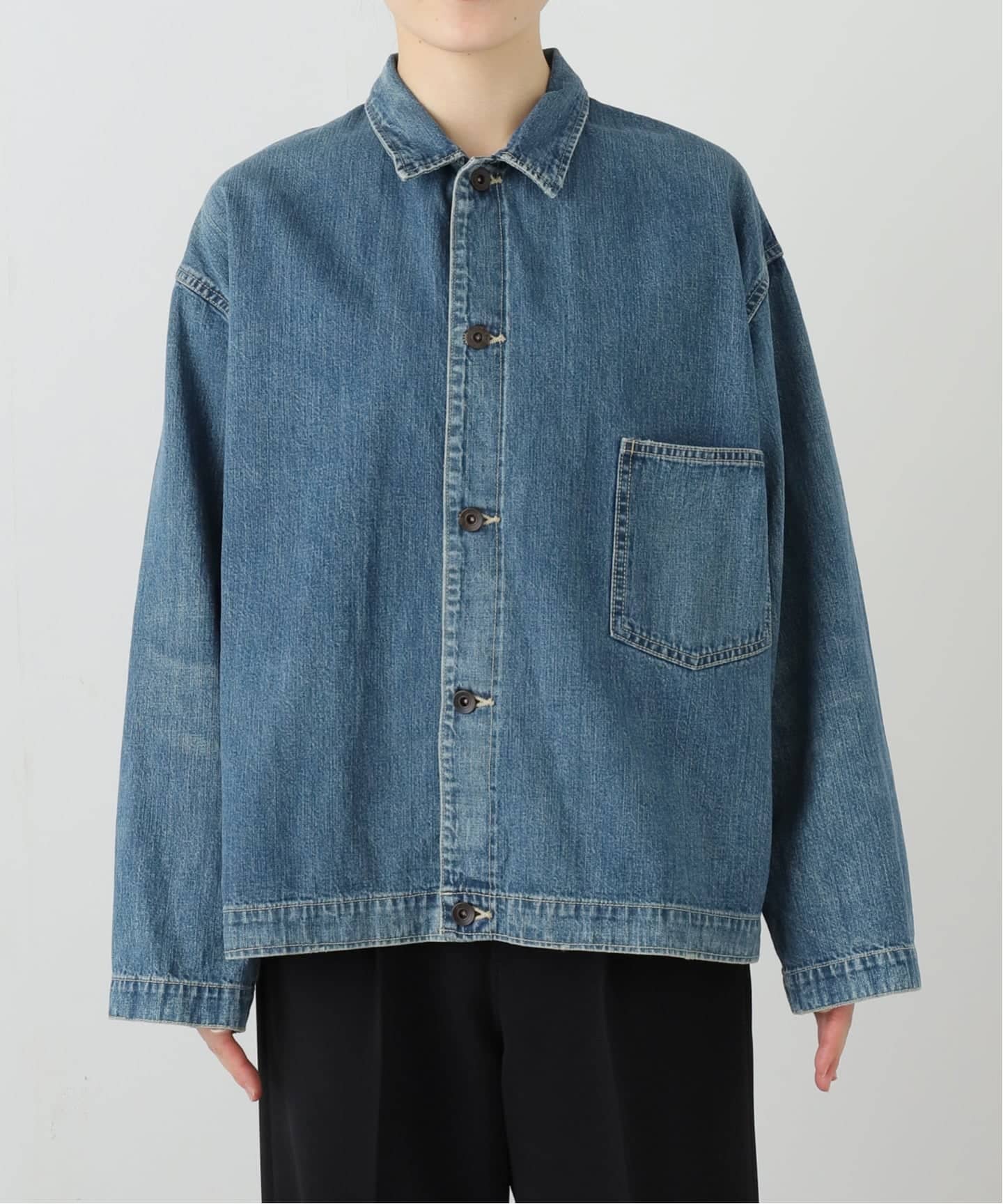 chimala】for luxe DENIM SHIRT JACKET（045）（デニムジャケット