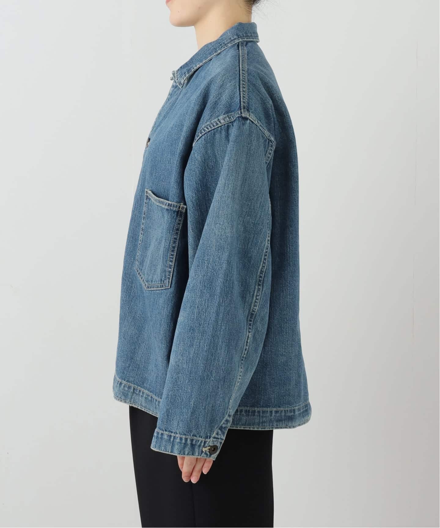 chimala】for luxe DENIM SHIRT JACKET（045）（デニムジャケット