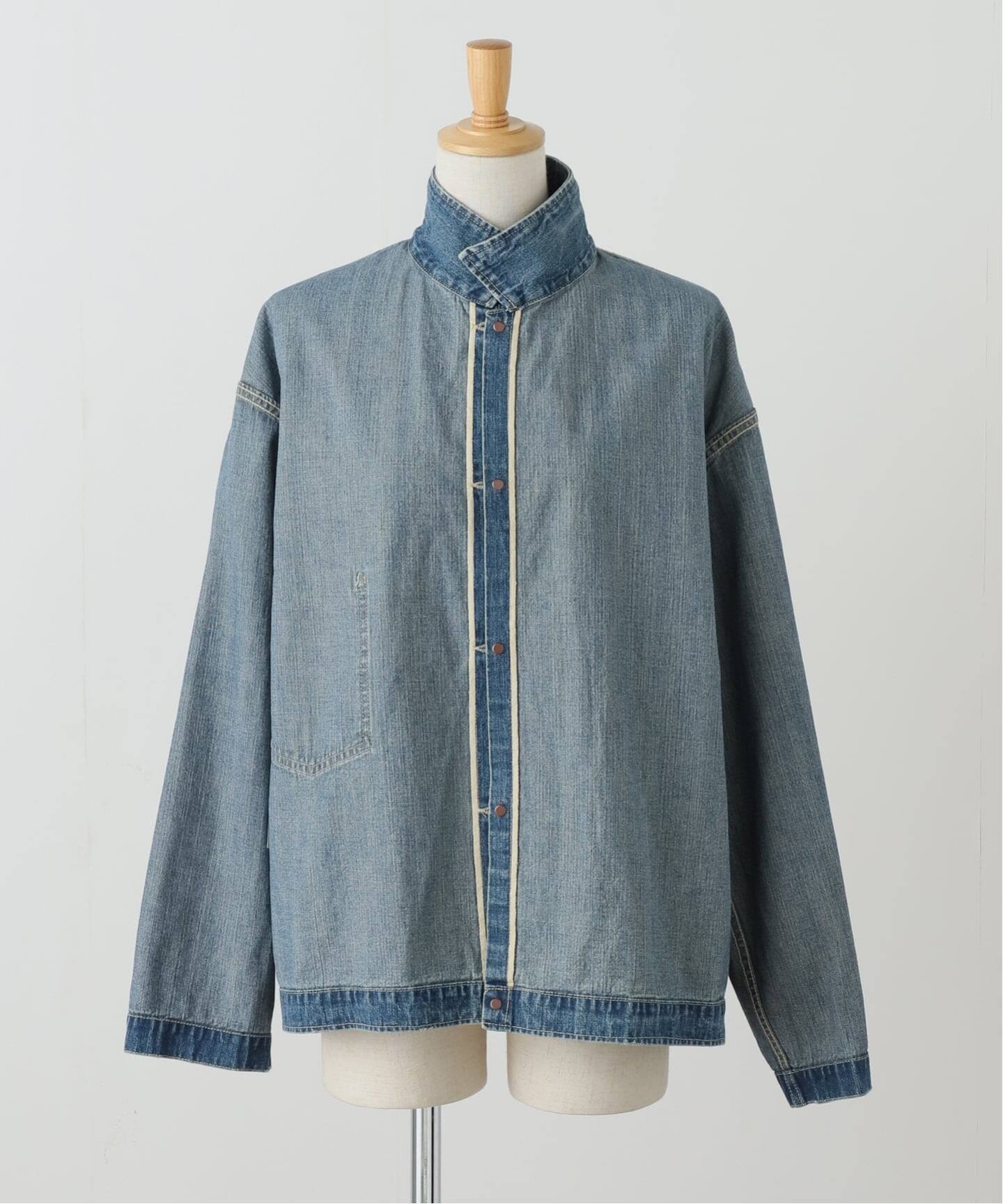 chimala】for luxe DENIM SHIRT JACKET（045）（デニムジャケット