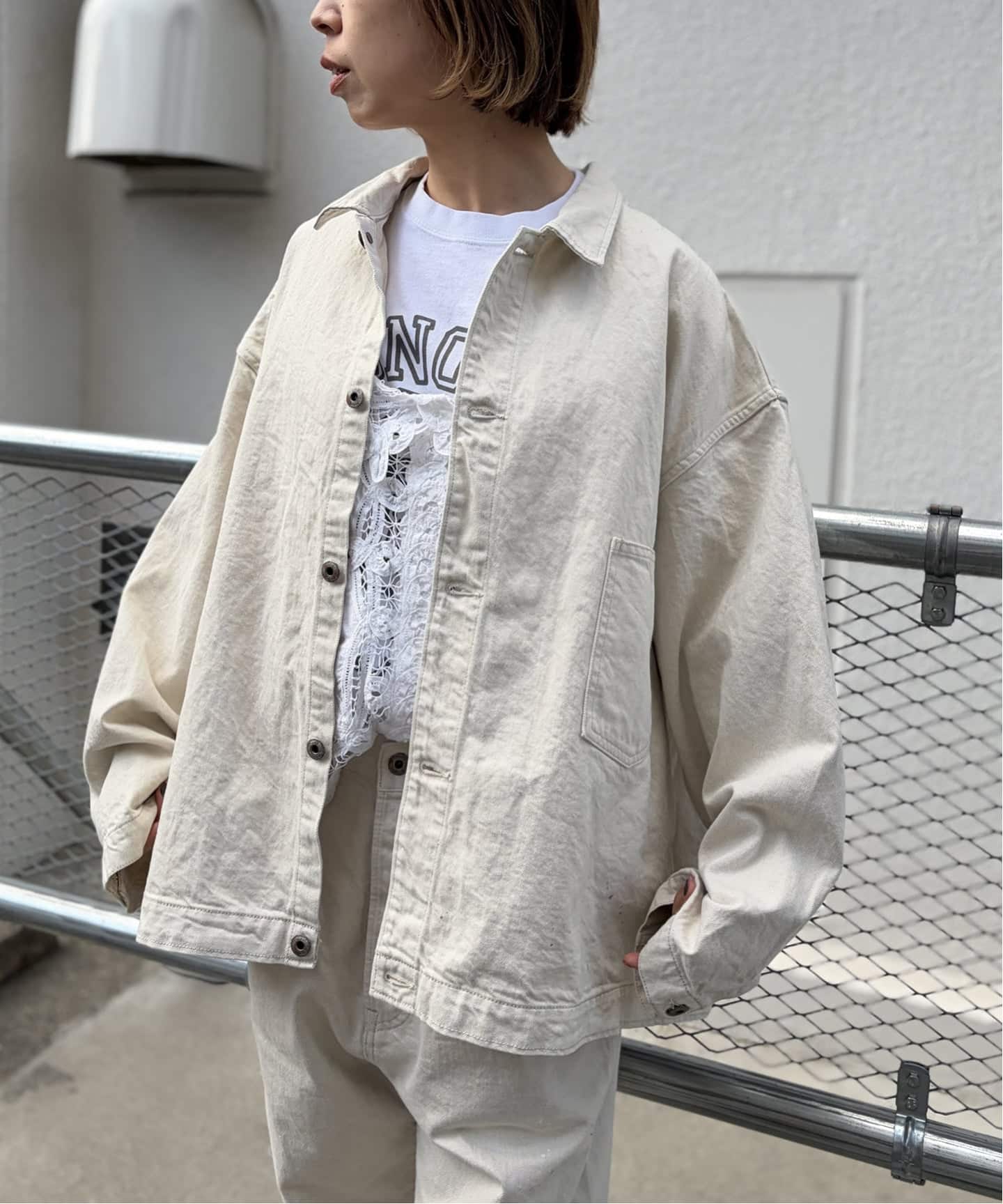 chimala】for luxe DENIM SHIRT JACKET（016）（デニムジャケット