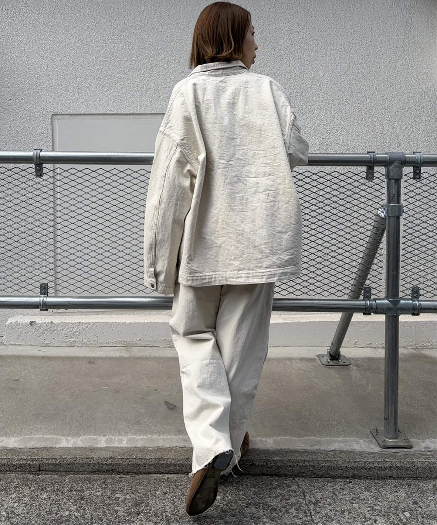 予約》【chimala】for luxe DENIM SHIRT JACKET（016）（デニム