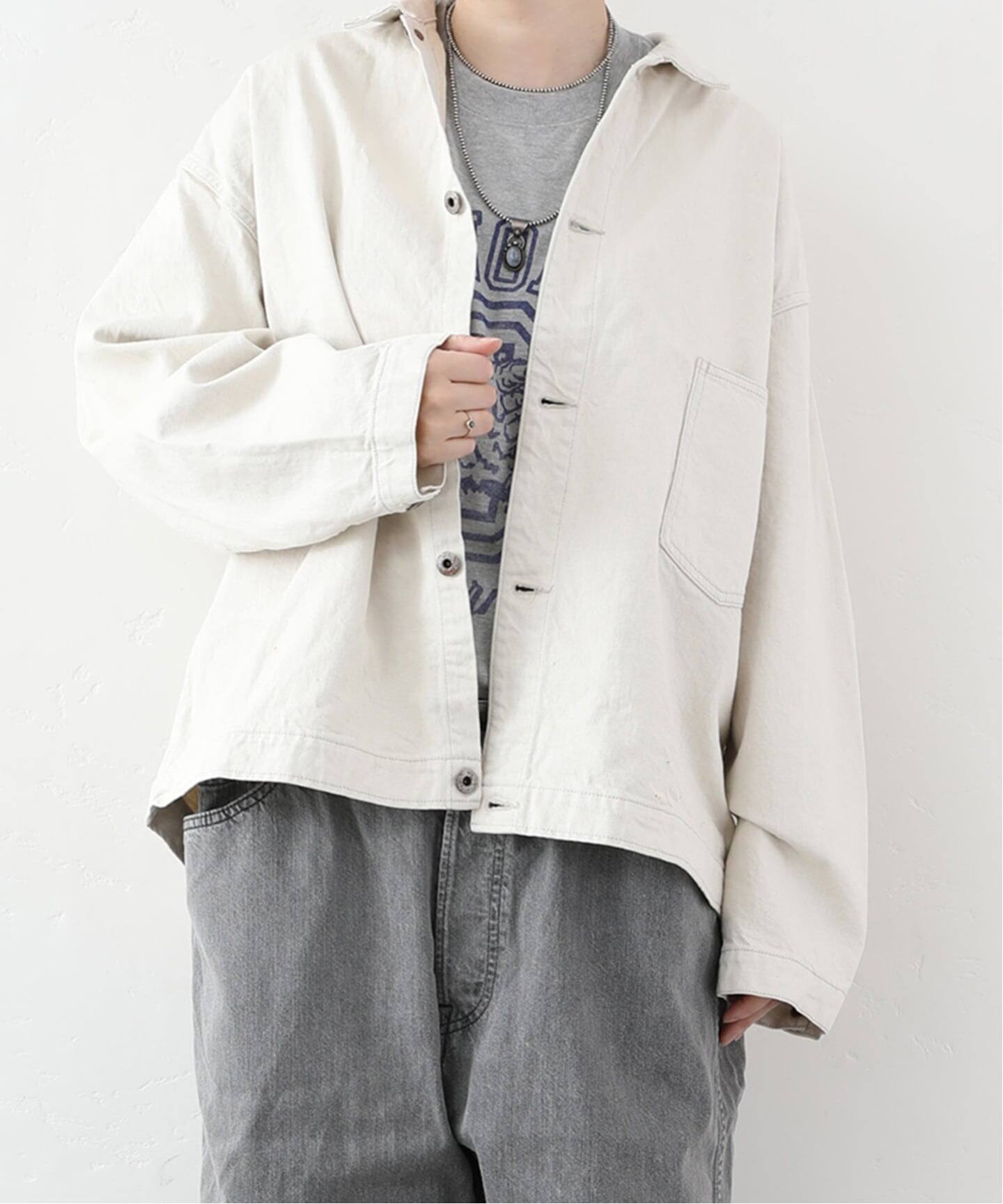 chimala】for luxe DENIM SHIRT JACKET（016）（デニムジャケット 