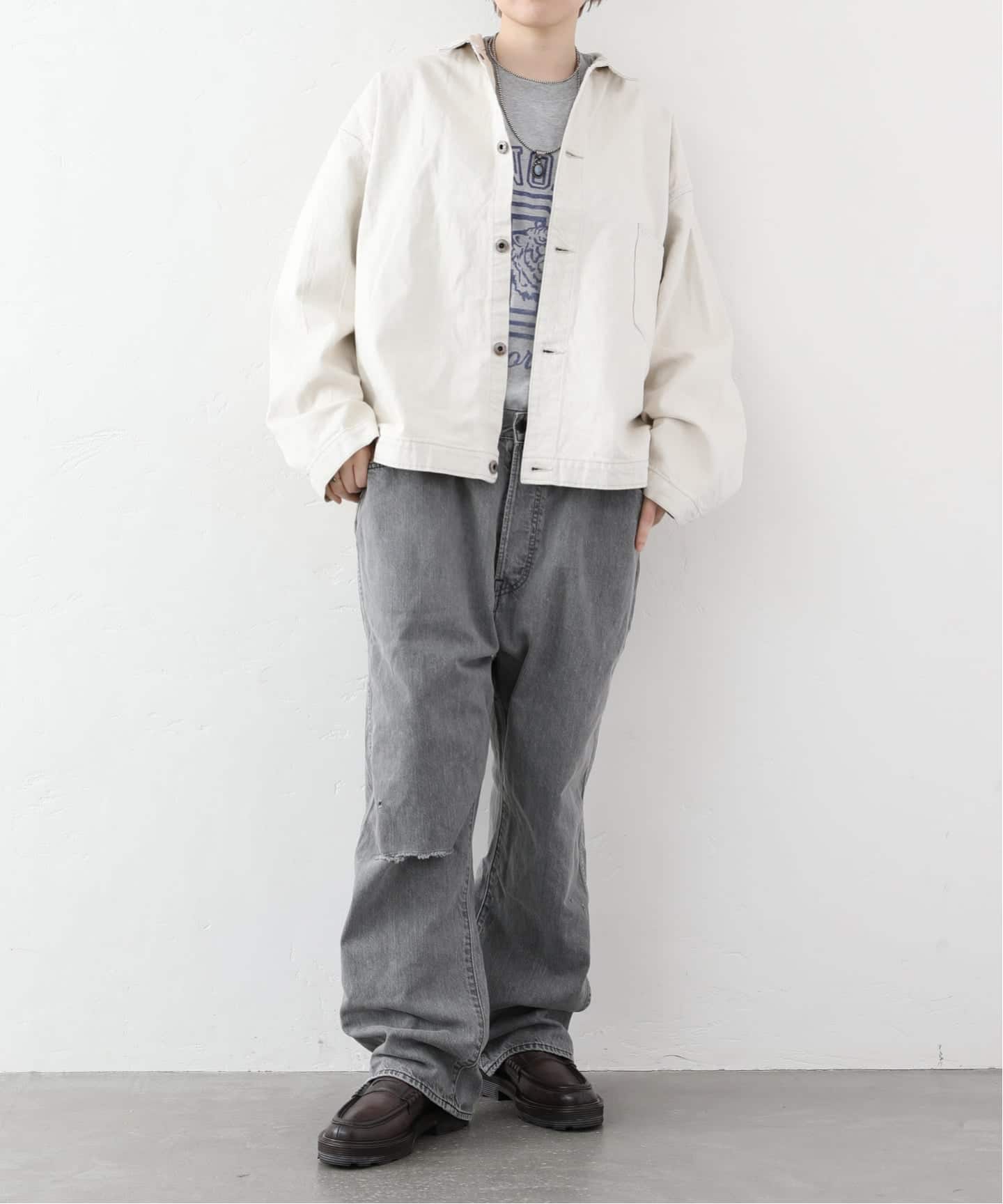 chimala】for luxe DENIM SHIRT JACKET（016）（デニムジャケット