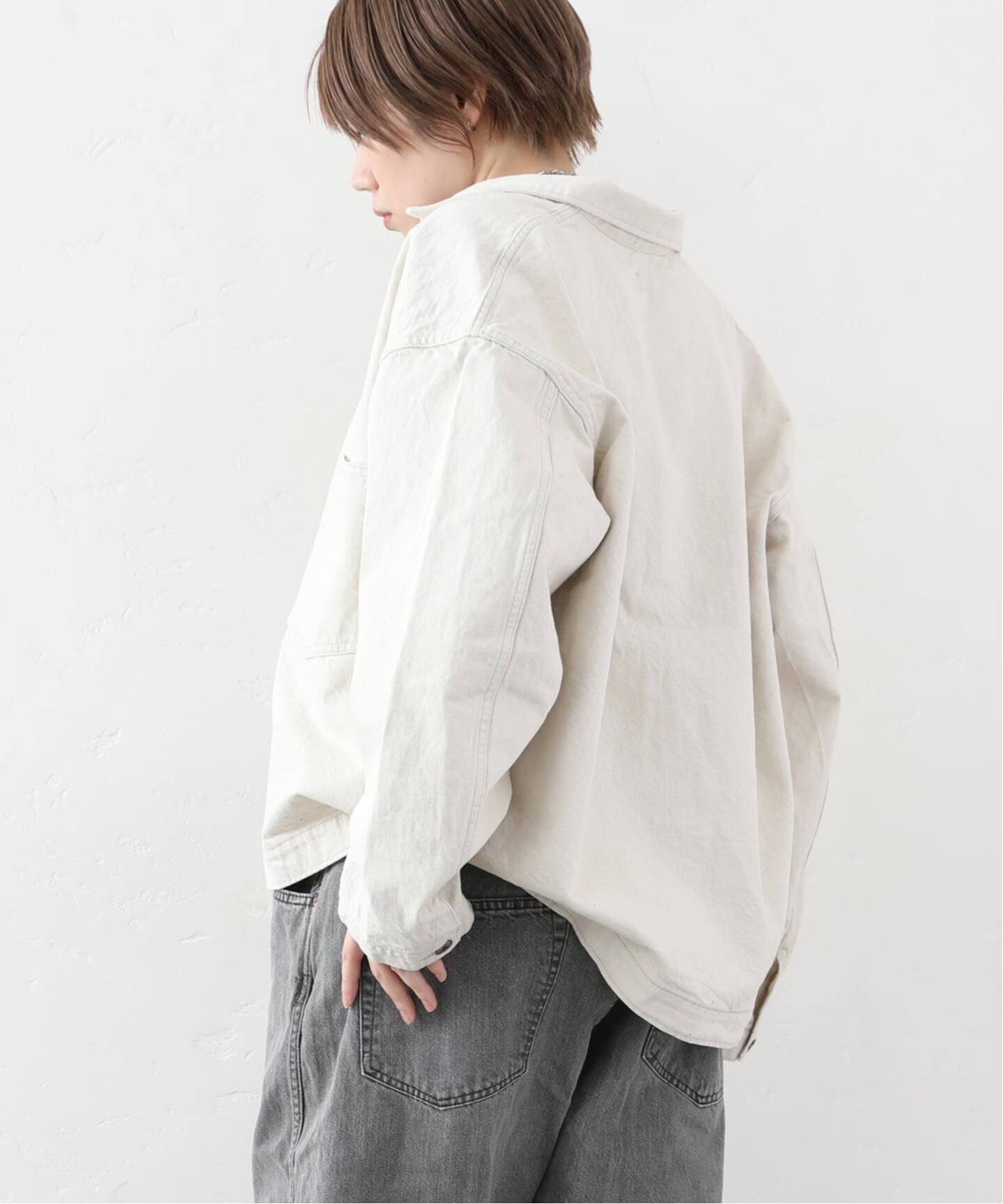 chimala】for luxe DENIM SHIRT JACKET（016）（デニムジャケット