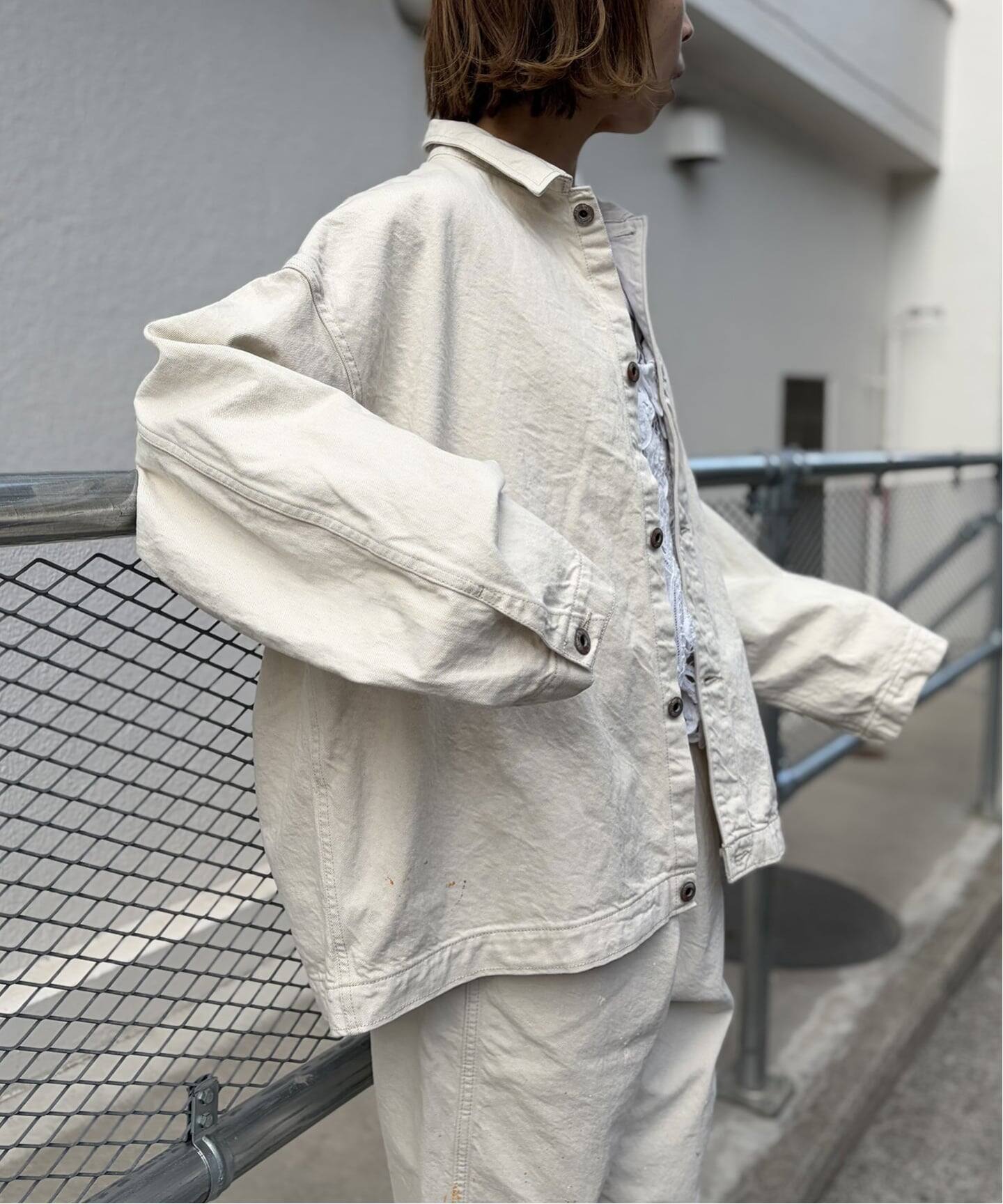 chimala】for luxe DENIM SHIRT JACKET（016）（デニムジャケット 