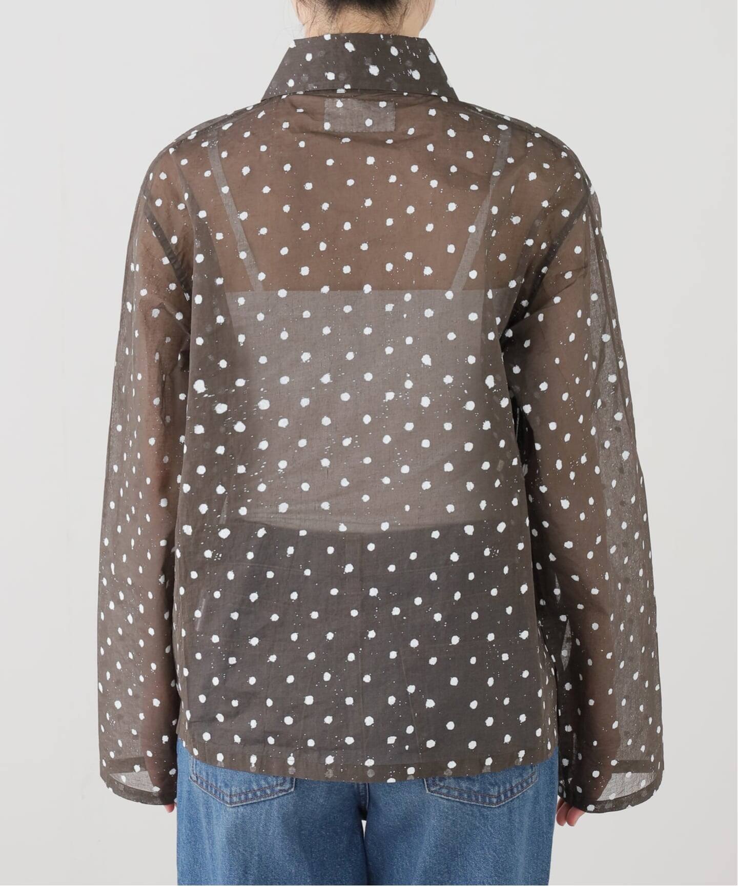 Khadi＆Co/カディ&コー】ORGANDY DOTS JACKET（その他ジャケット