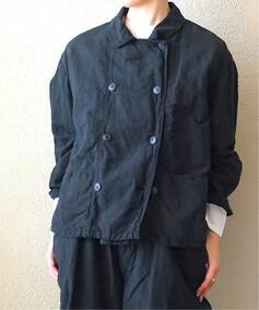 ARMEN】 LINEN/COTTON PLAIN OVERDYE ROUND C（その他ジャケット 