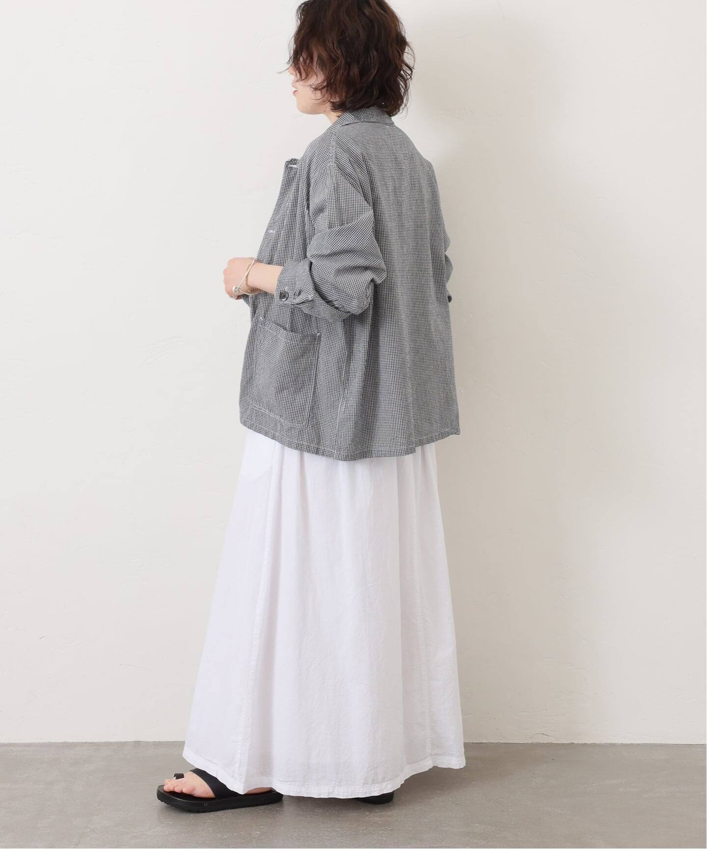 ARMEN】 SEERSUCKER GINGHAM WORK JACKET(その他ジャケット・スーツ ARMEN】 SEERSUCKER GINGHAM WORK JACKET(その他ジャケット・スーツ