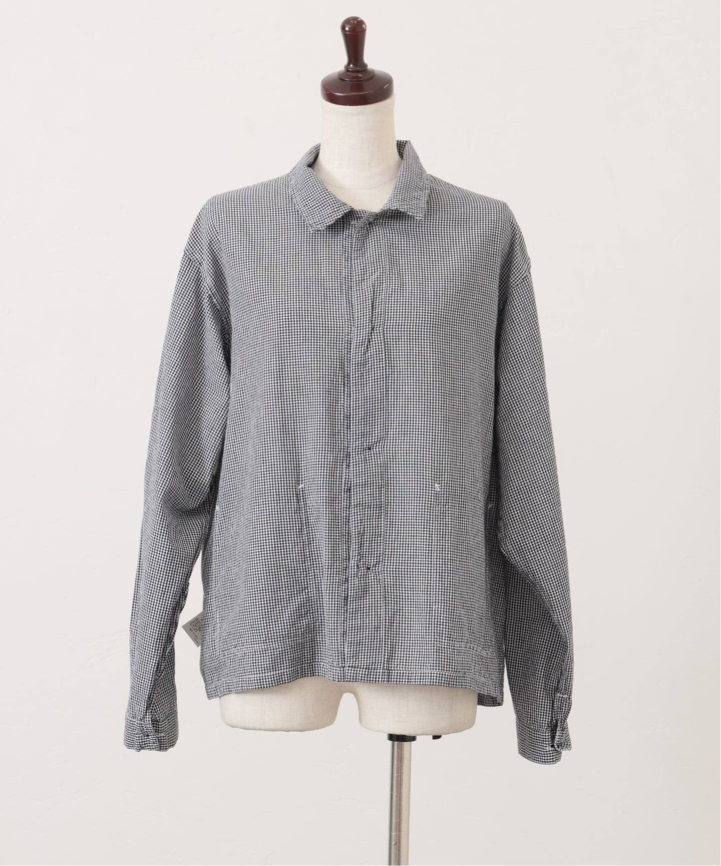 ARMEN】 SEERSUCKER GINGHAM WORK JACKET（その他ジャケット・スーツ