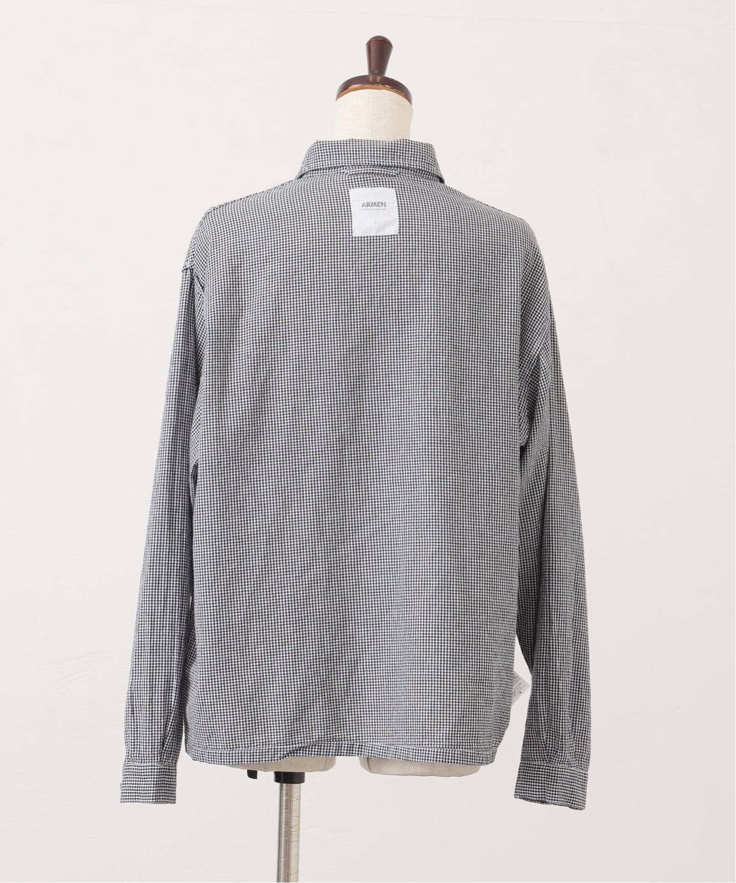 ARMEN】 SEERSUCKER GINGHAM WORK JACKET（その他ジャケット・スーツ