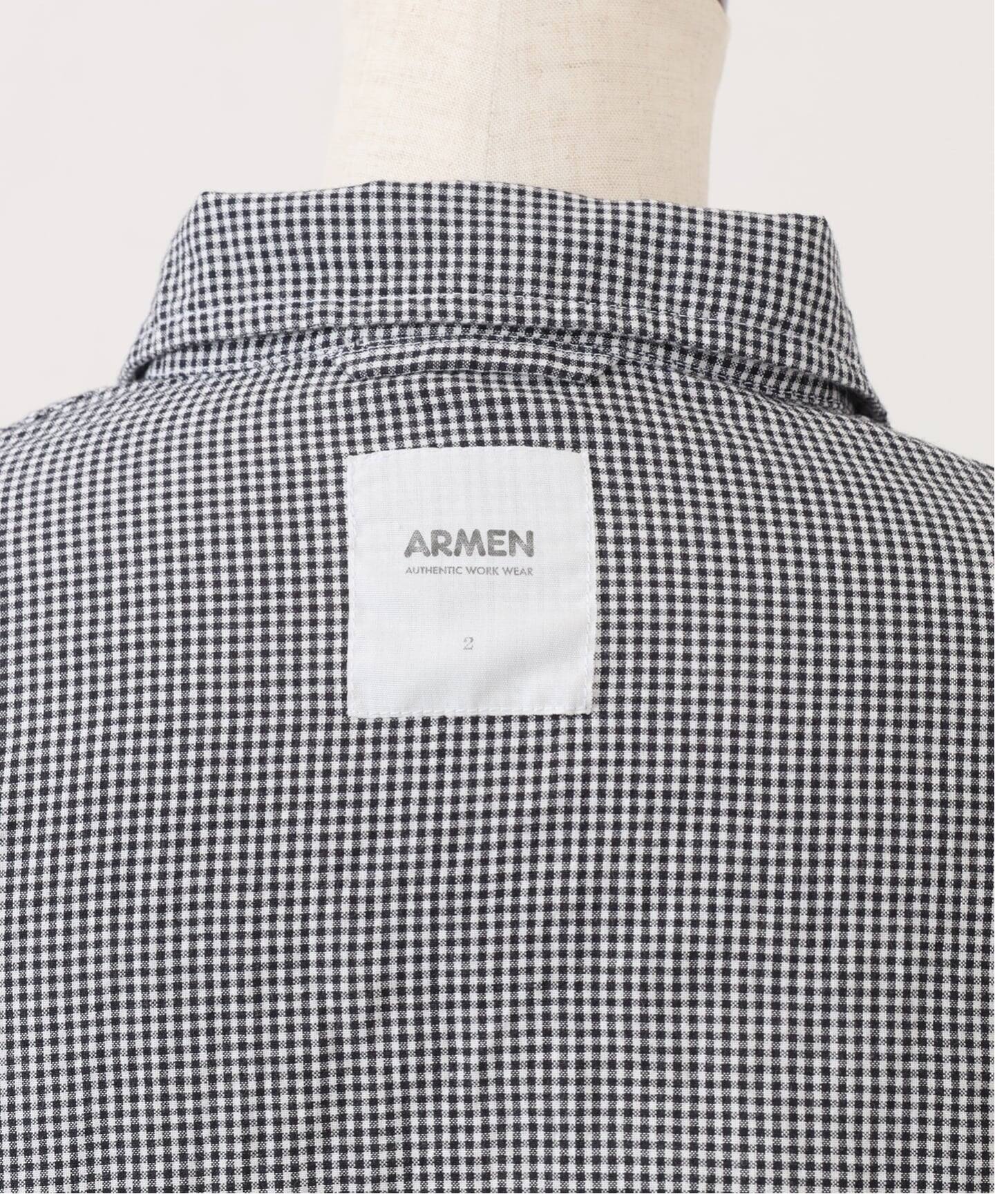 ARMEN】 SEERSUCKER GINGHAM WORK JACKET（その他ジャケット・スーツ