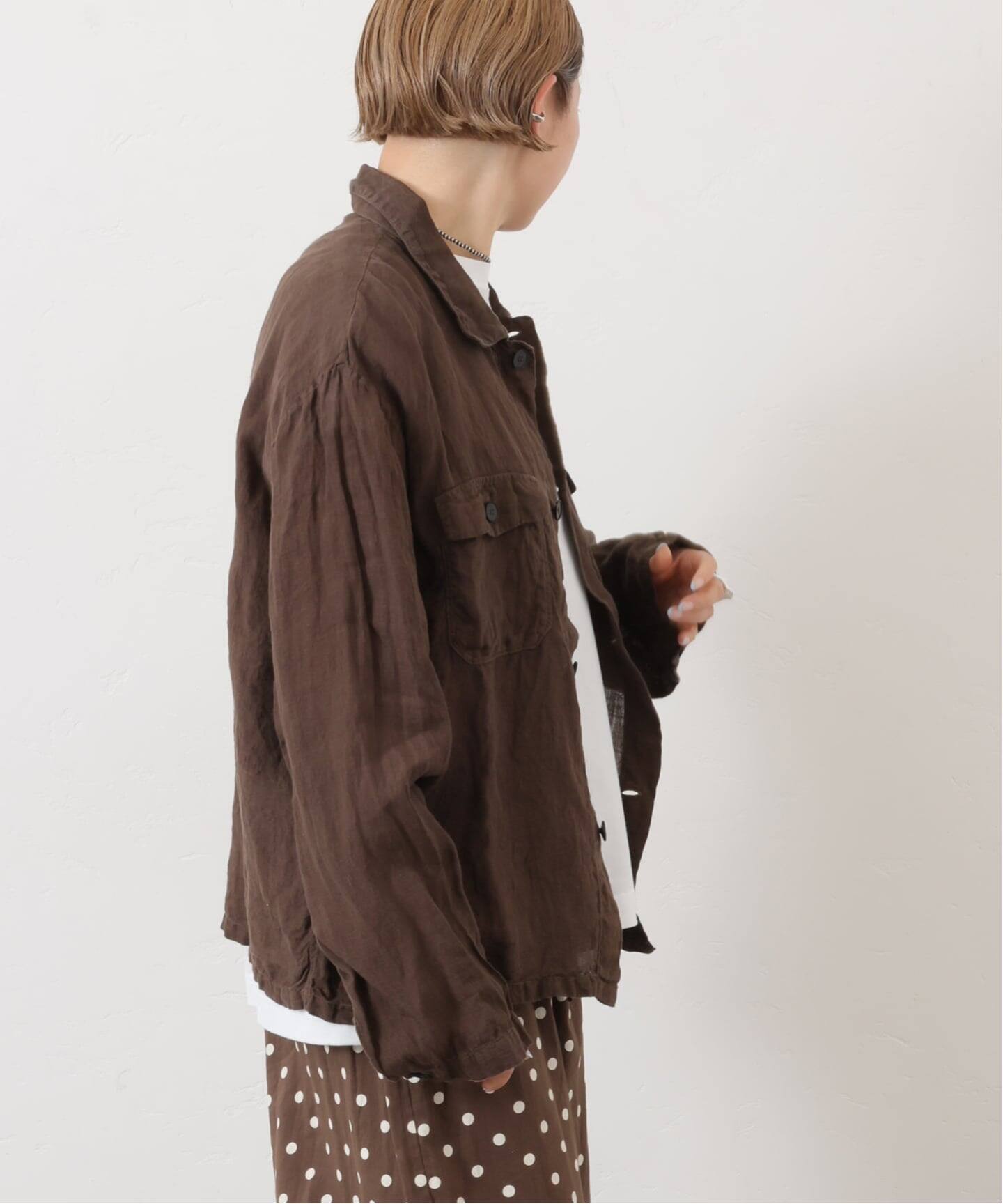 maison de soil homme】 LINEN OVERDYE WORK JACKET（その他ジャケット