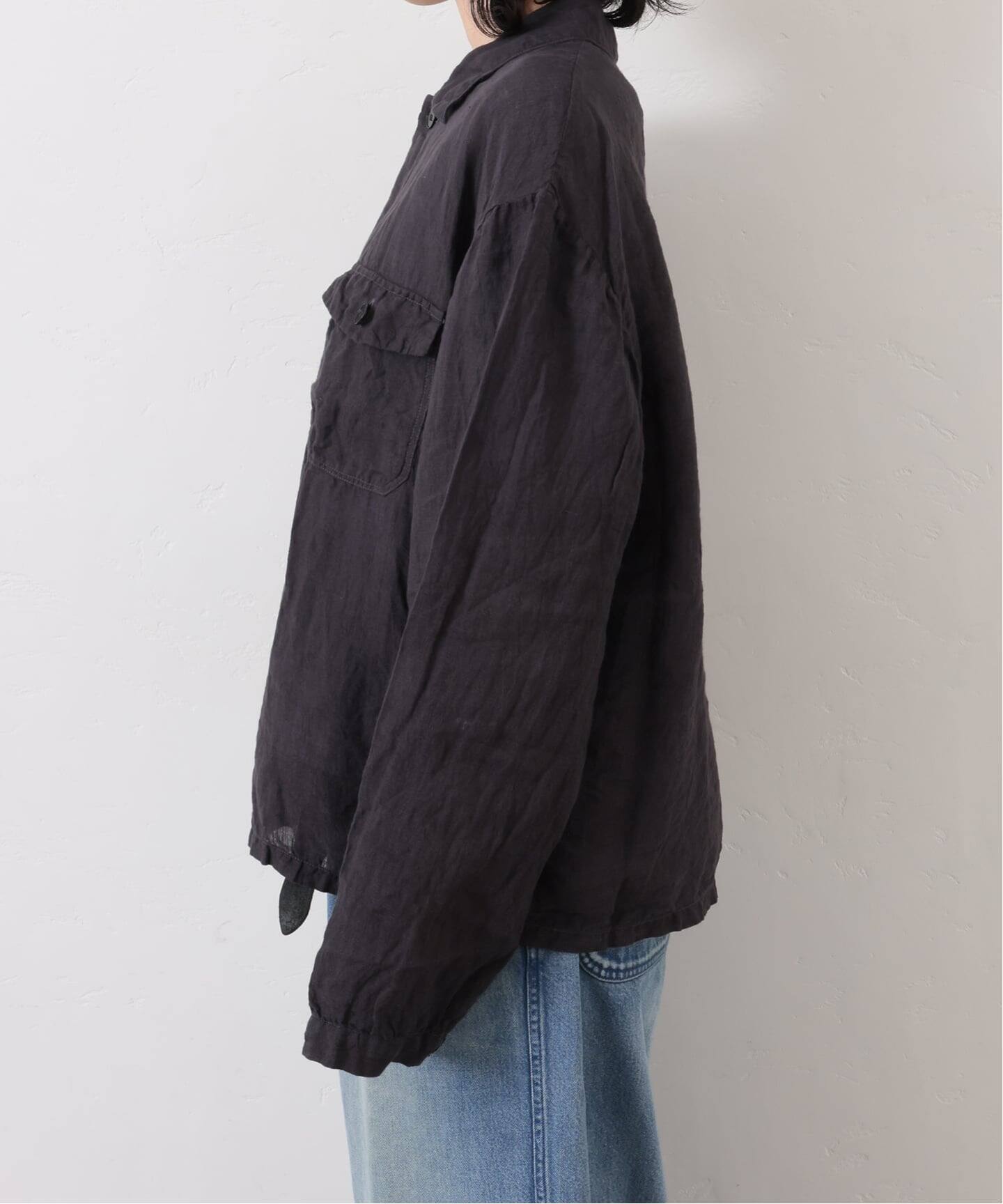 maison de soil homme】 LINEN OVERDYE WORK JACKET（その他ジャケット
