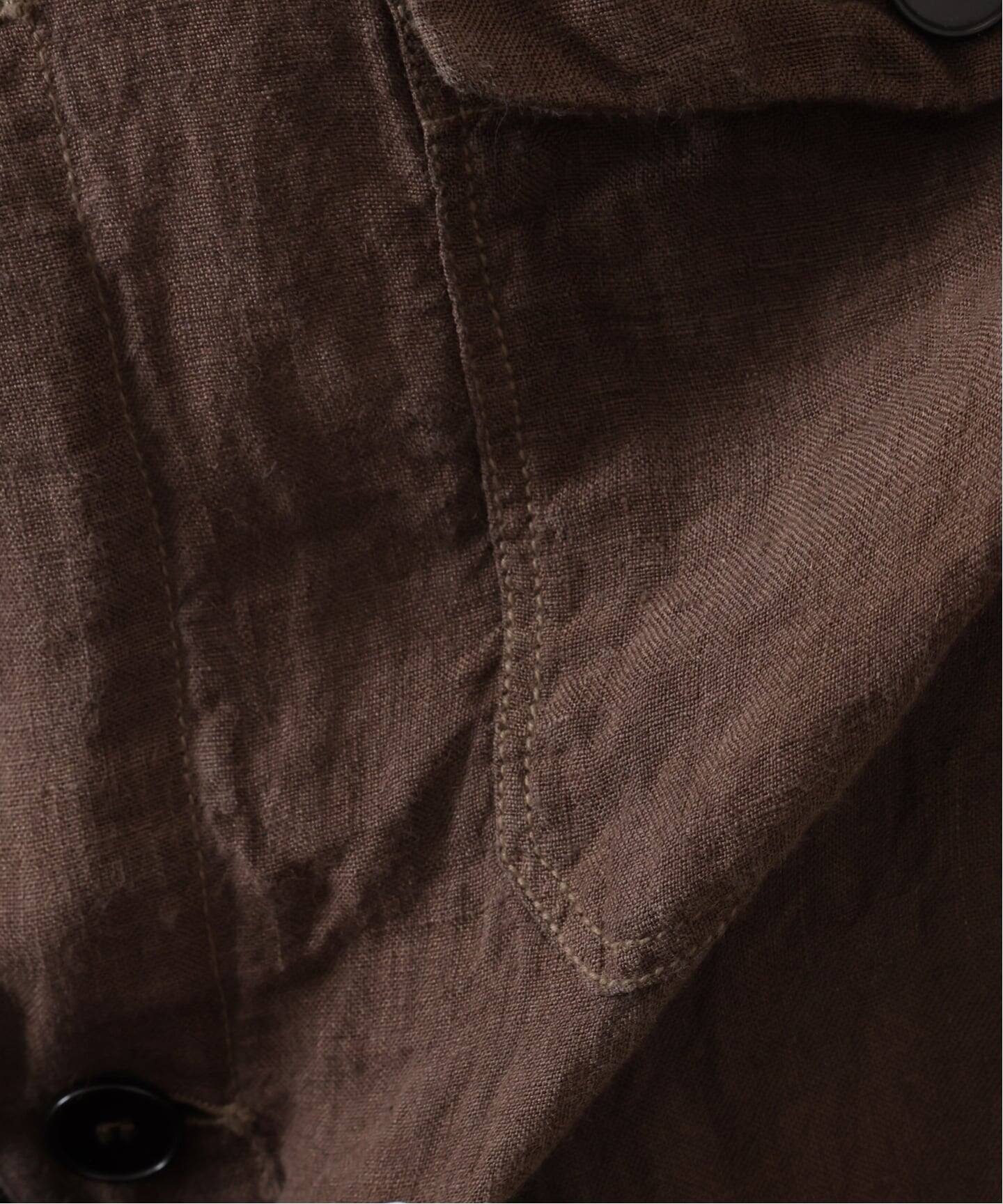 maison de soil homme】 LINEN OVERDYE WORK JACKET（その他ジャケット