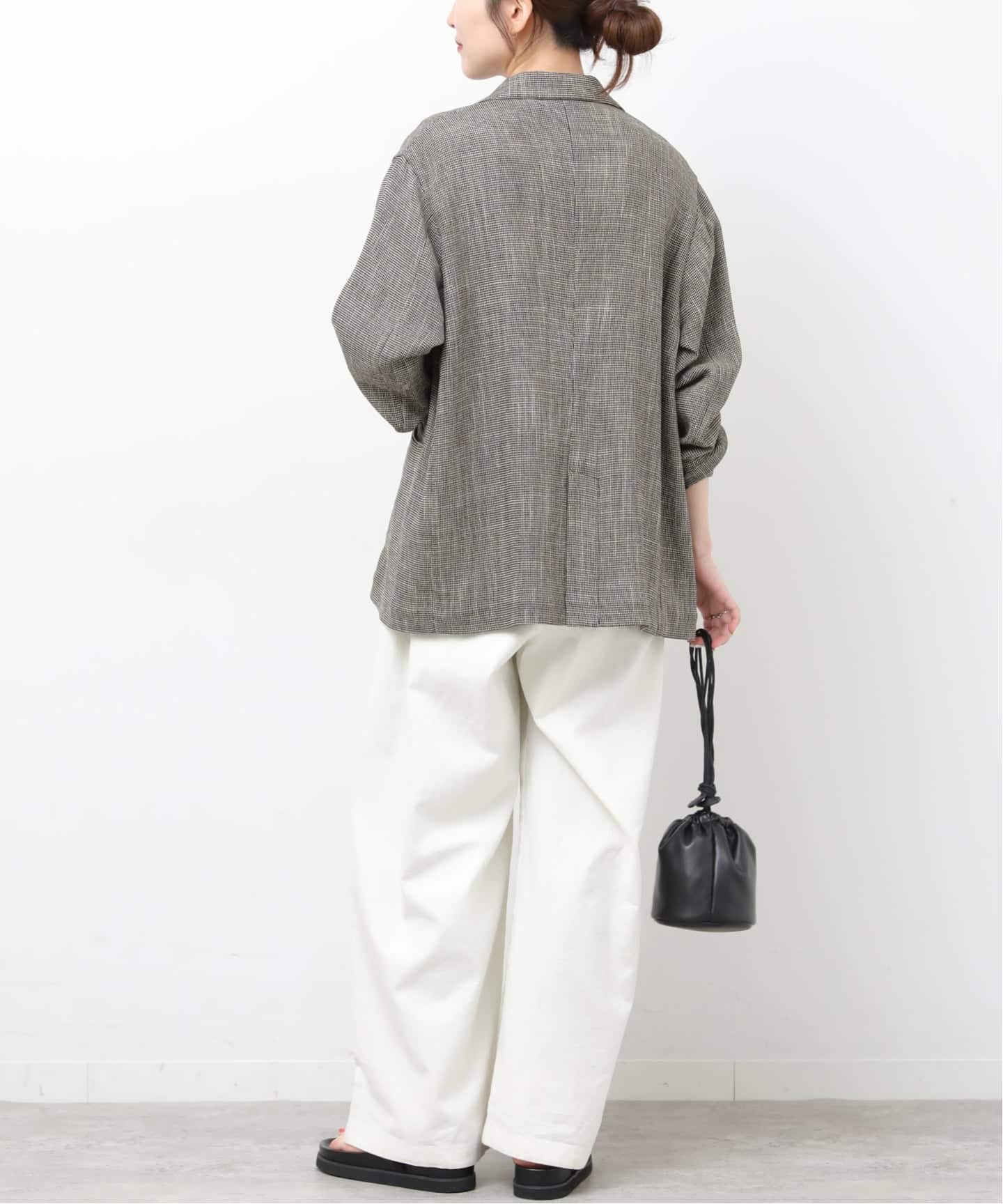 予約》［26SS新作/吸水速乾/手洗い可］ドライスラブ テーラード