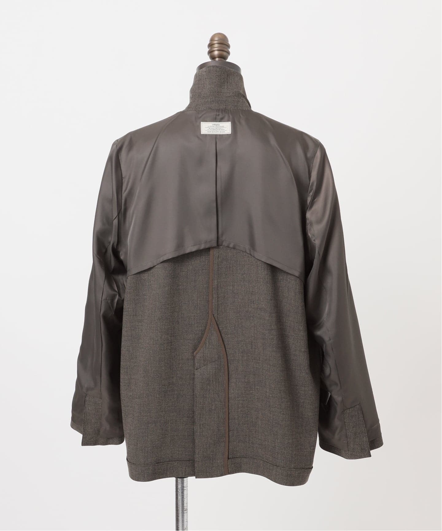 26SS新作 / 防シワ］メランジドビーダブルジャケット（テーラード