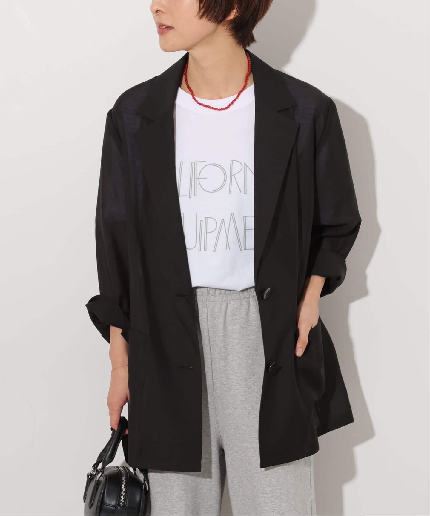 追加予約》シングルシアージャケット（テーラードジャケット