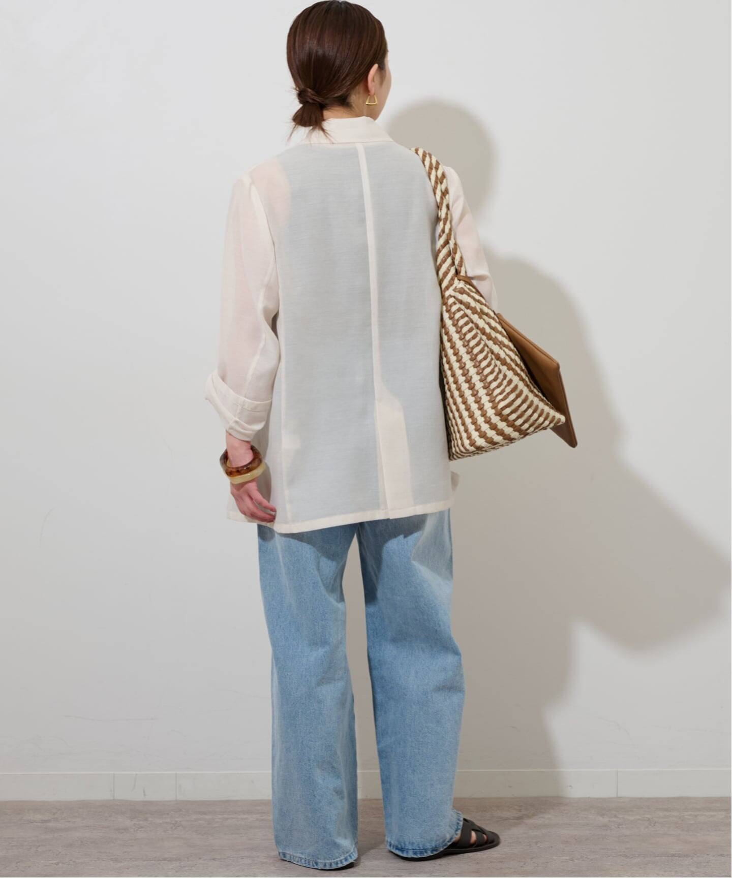 追加予約》シングルシアージャケット（テーラードジャケット