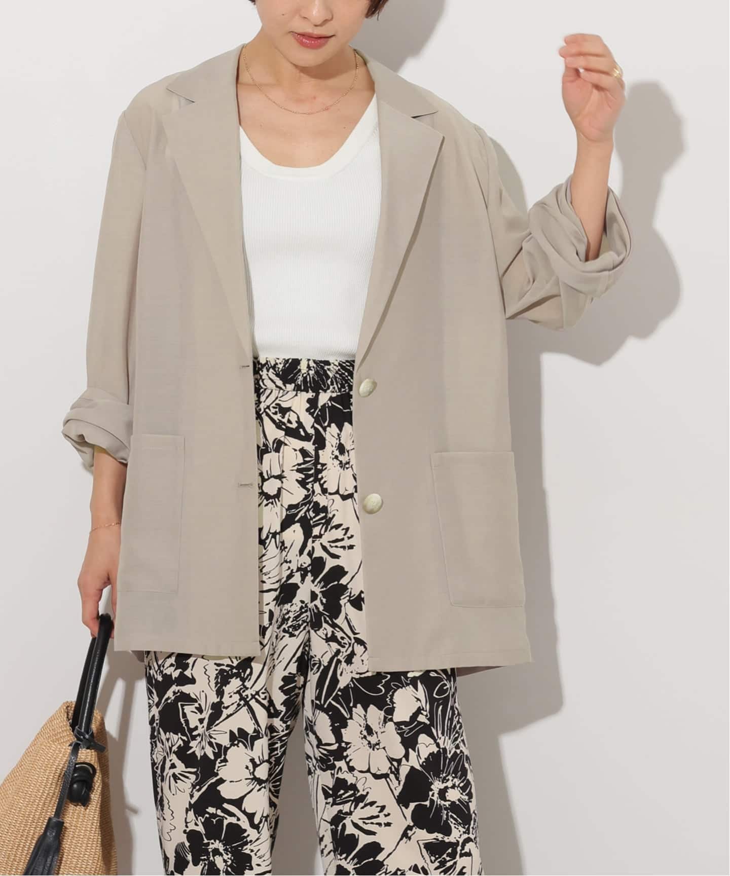 追加予約》シングルシアージャケット（テーラードジャケット