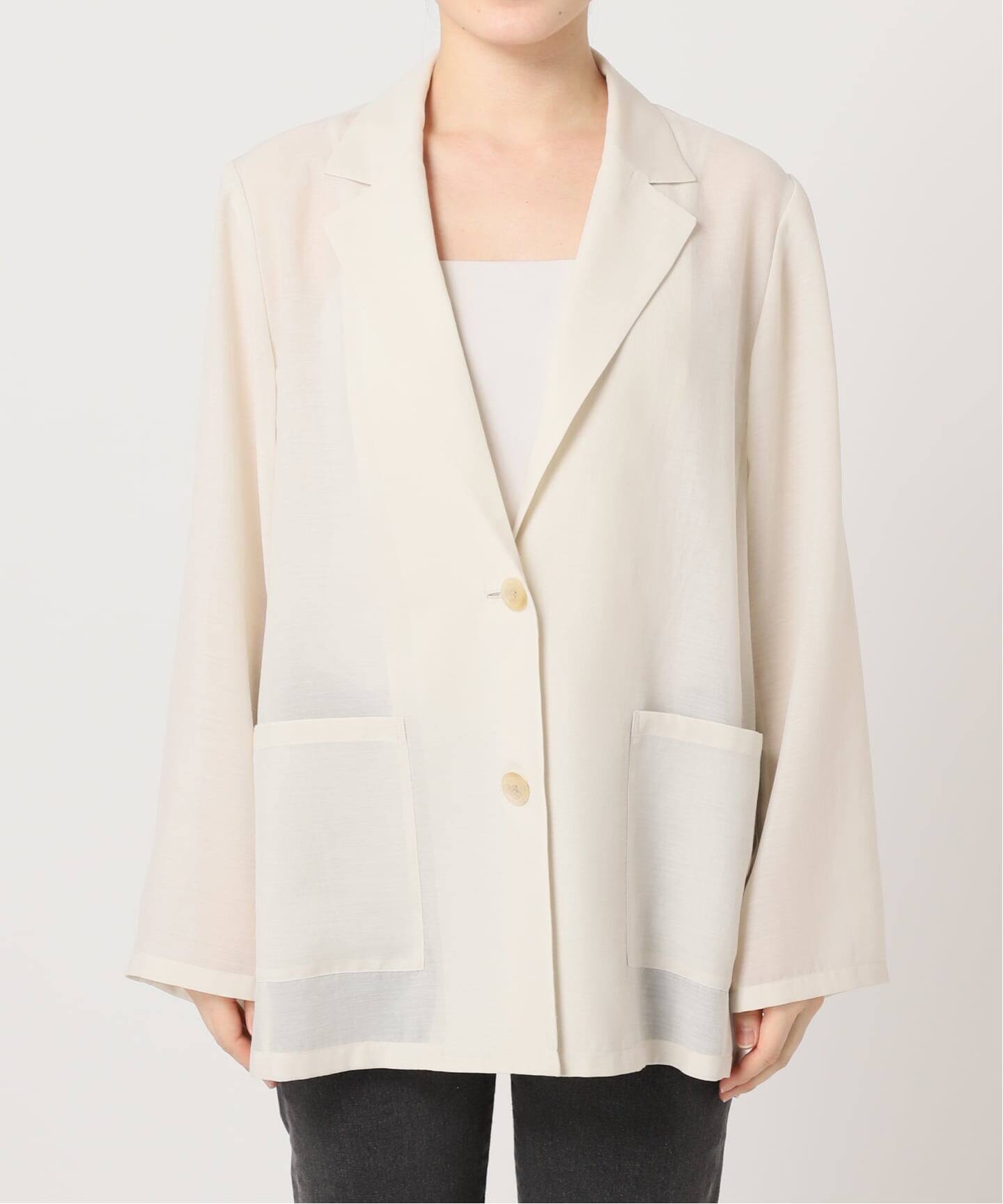 追加予約》シングルシアージャケット（テーラードジャケット
