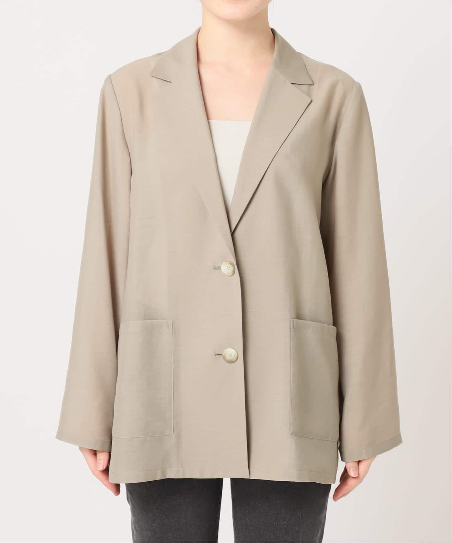 追加予約》シングルシアージャケット（テーラードジャケット