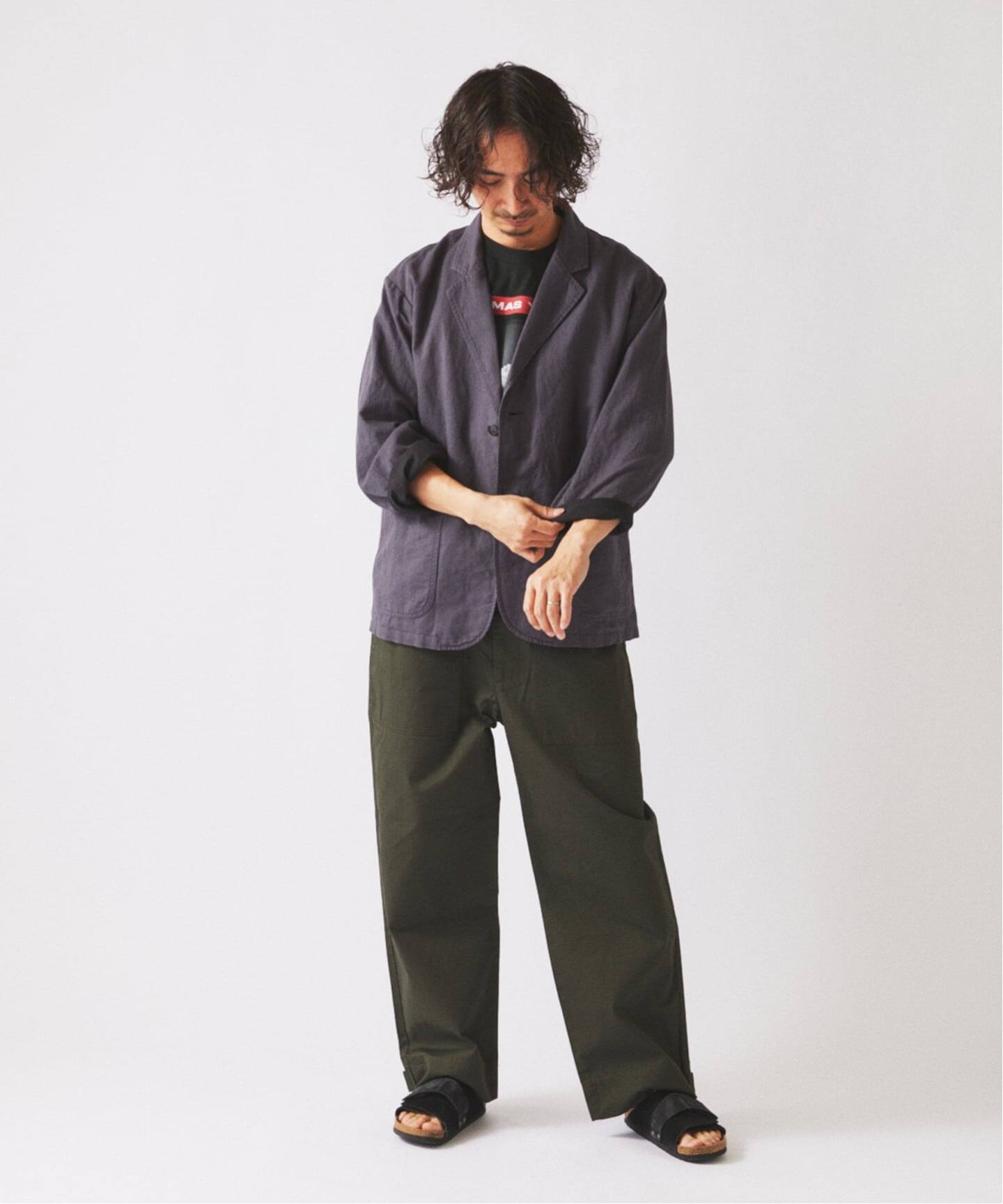 European Flax / ヨーロピアンフラックス ガーメントダイ 2Bジャケット