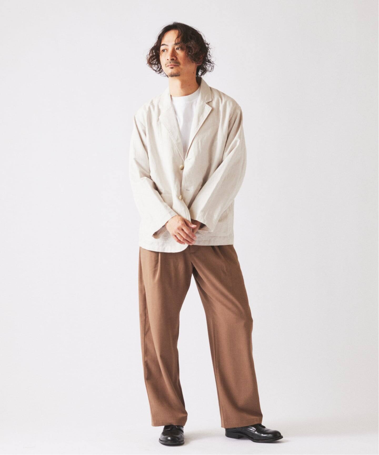 European Flax / ヨーロピアンフラックス ガーメントダイ 2Bジャケット