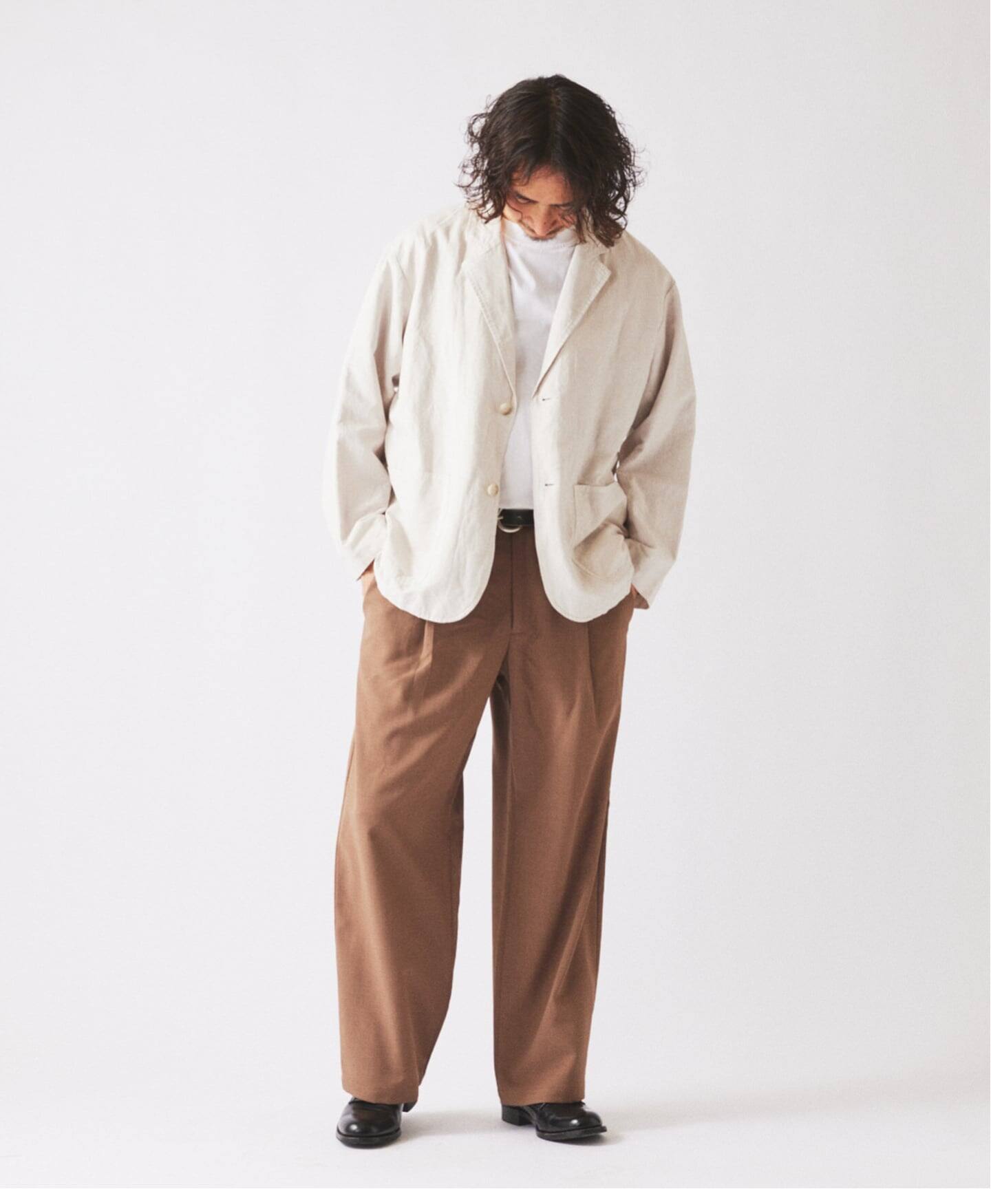 European Flax / ヨーロピアンフラックス ガーメントダイ 2Bジャケット