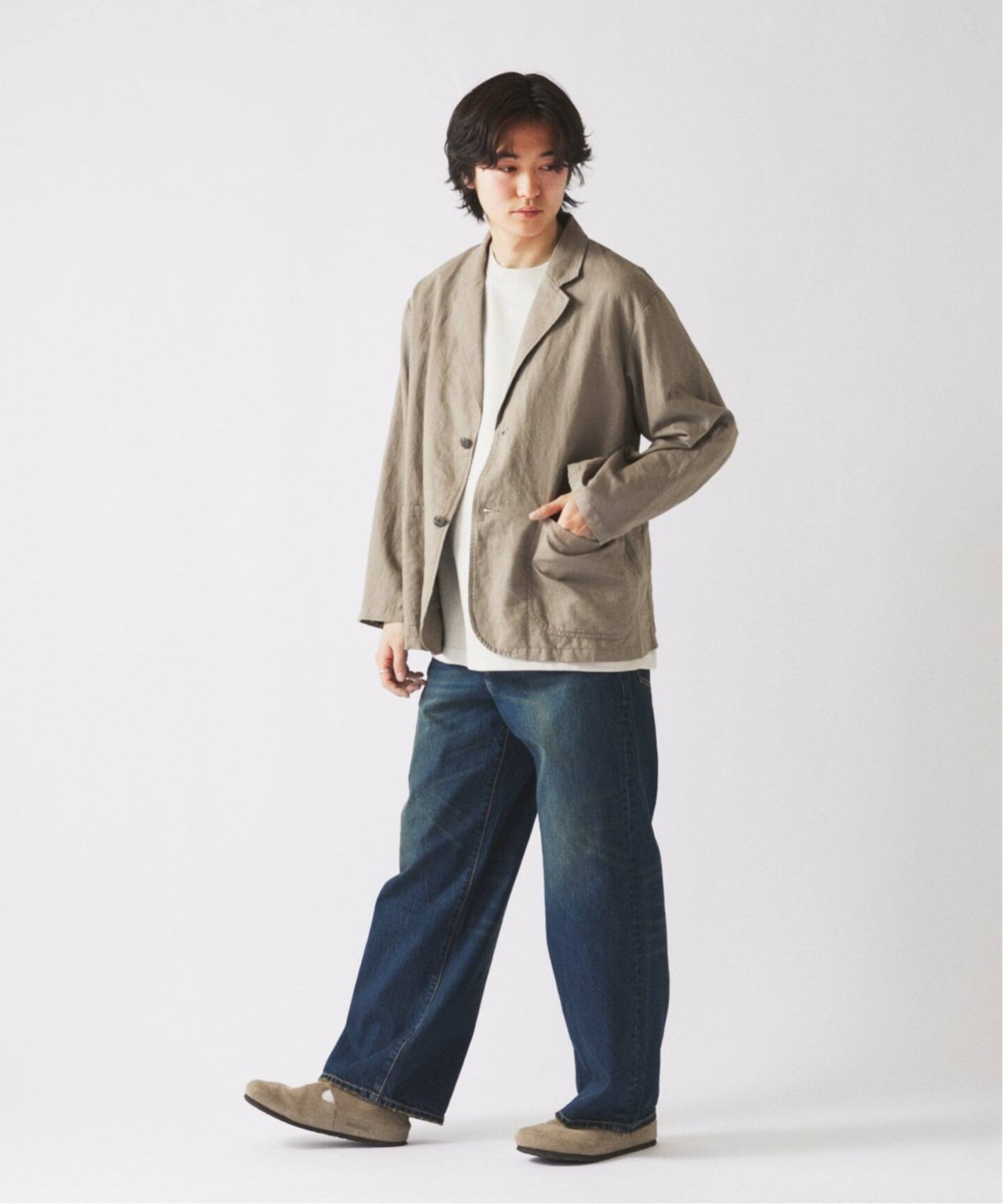 JOURNAL STANDARD relumeガーメントダイ ジャケット European Flax / ヨーロピアンフラックス ガーメントダイ 2Bジャケット