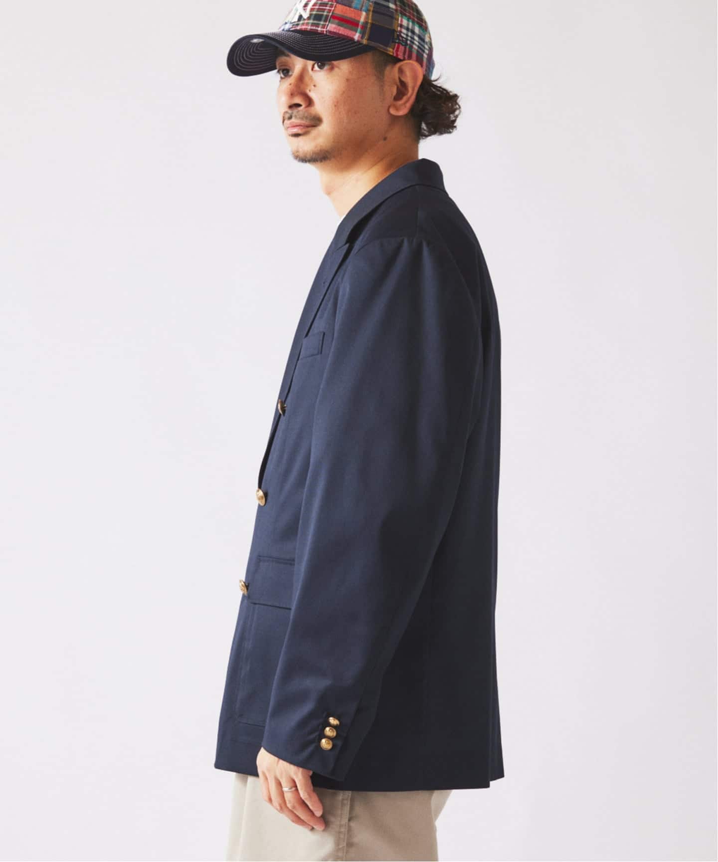 予約》TRツイル ネイビー ブレザー（テーラードジャケット）｜JOURNAL