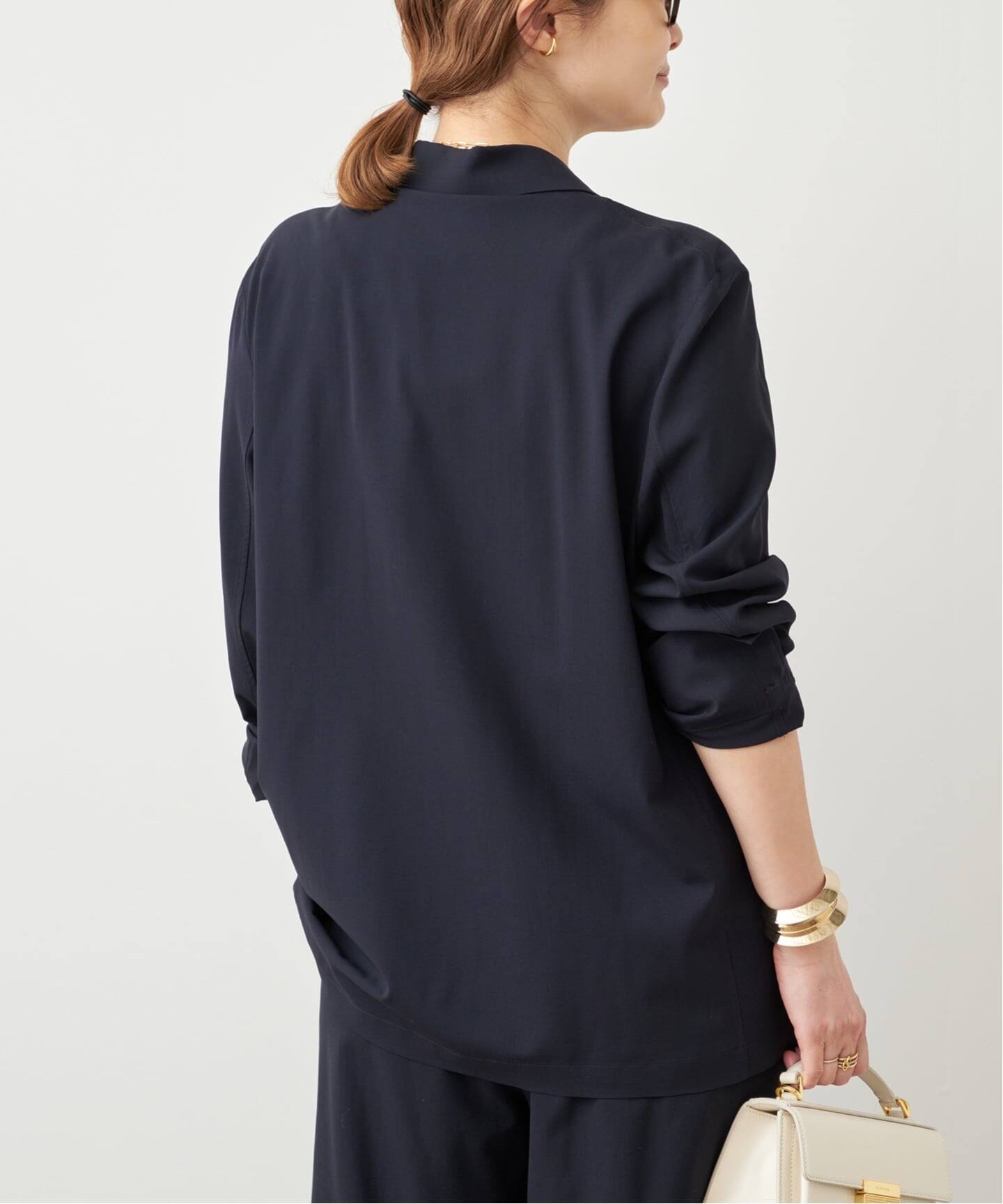完売品　ドゥーズィエムクラス　SPWOOL シャツジャケット　ネイビー 予約》追加 SPWOOL シャツジャケット（テーラードジャケット