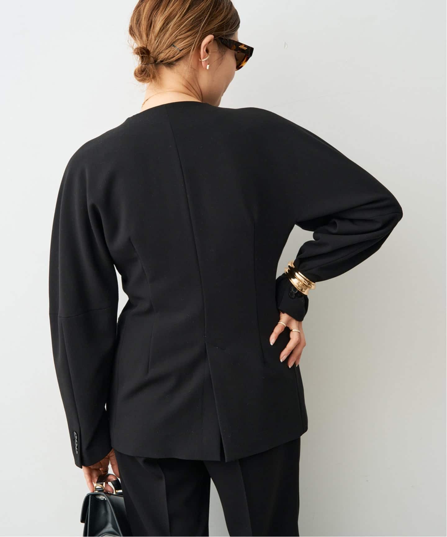 予約》追加 CELERI ノーカラー ジャケット（ノーカラージャケット