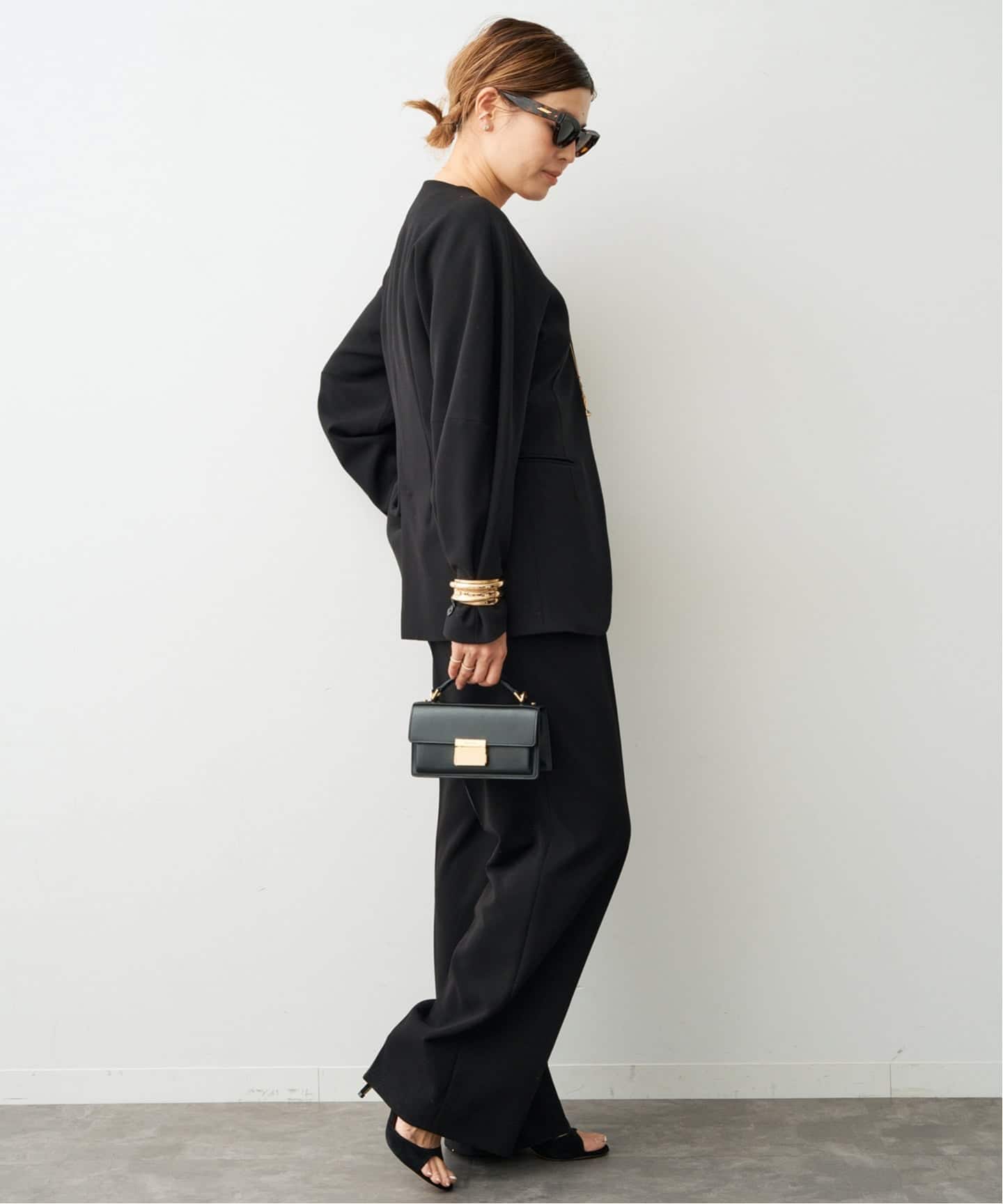 予約》追加 CELERI ノーカラー ジャケット（ノーカラージャケット