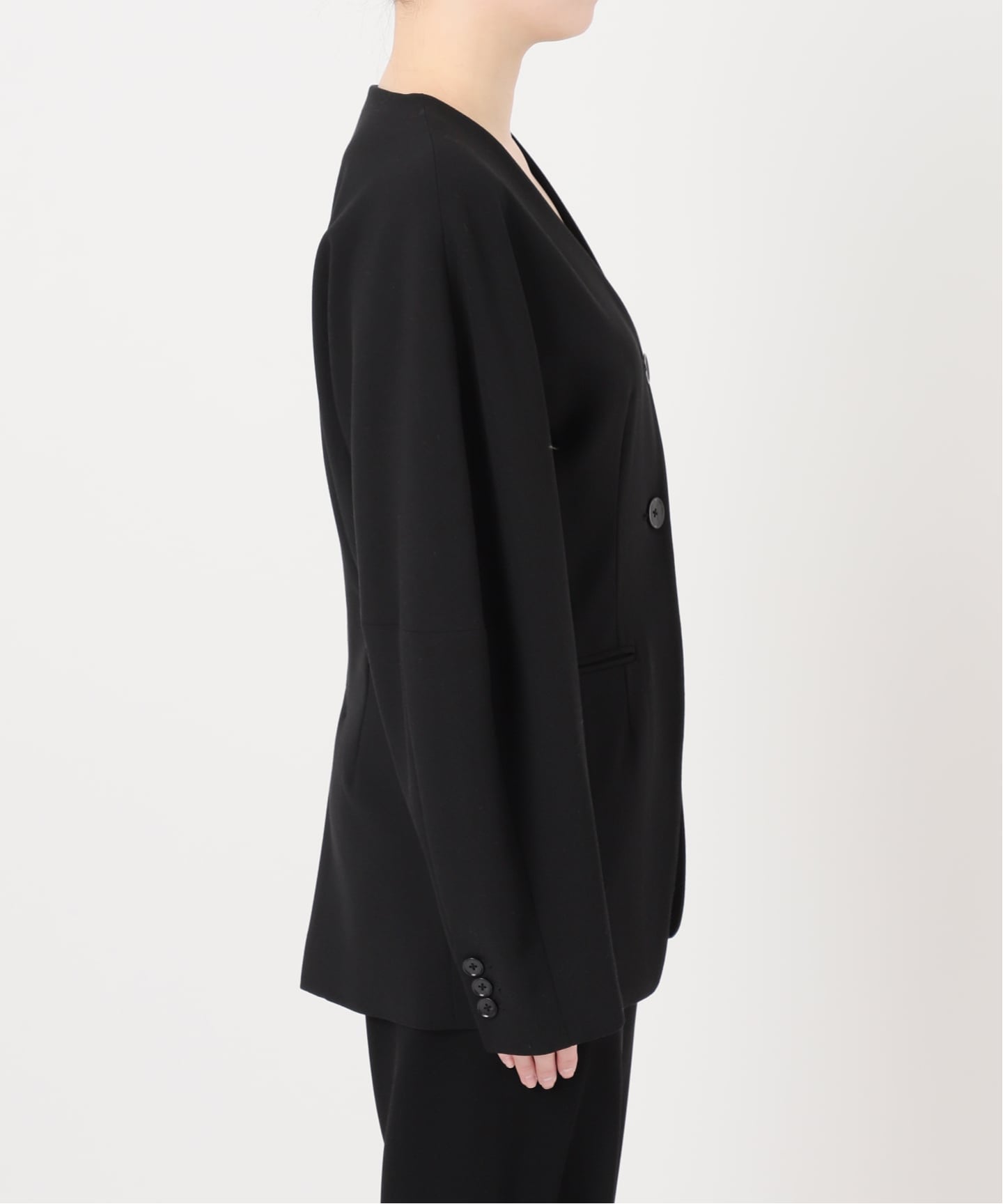 予約》追加 CELERI ノーカラー ジャケット（ノーカラージャケット