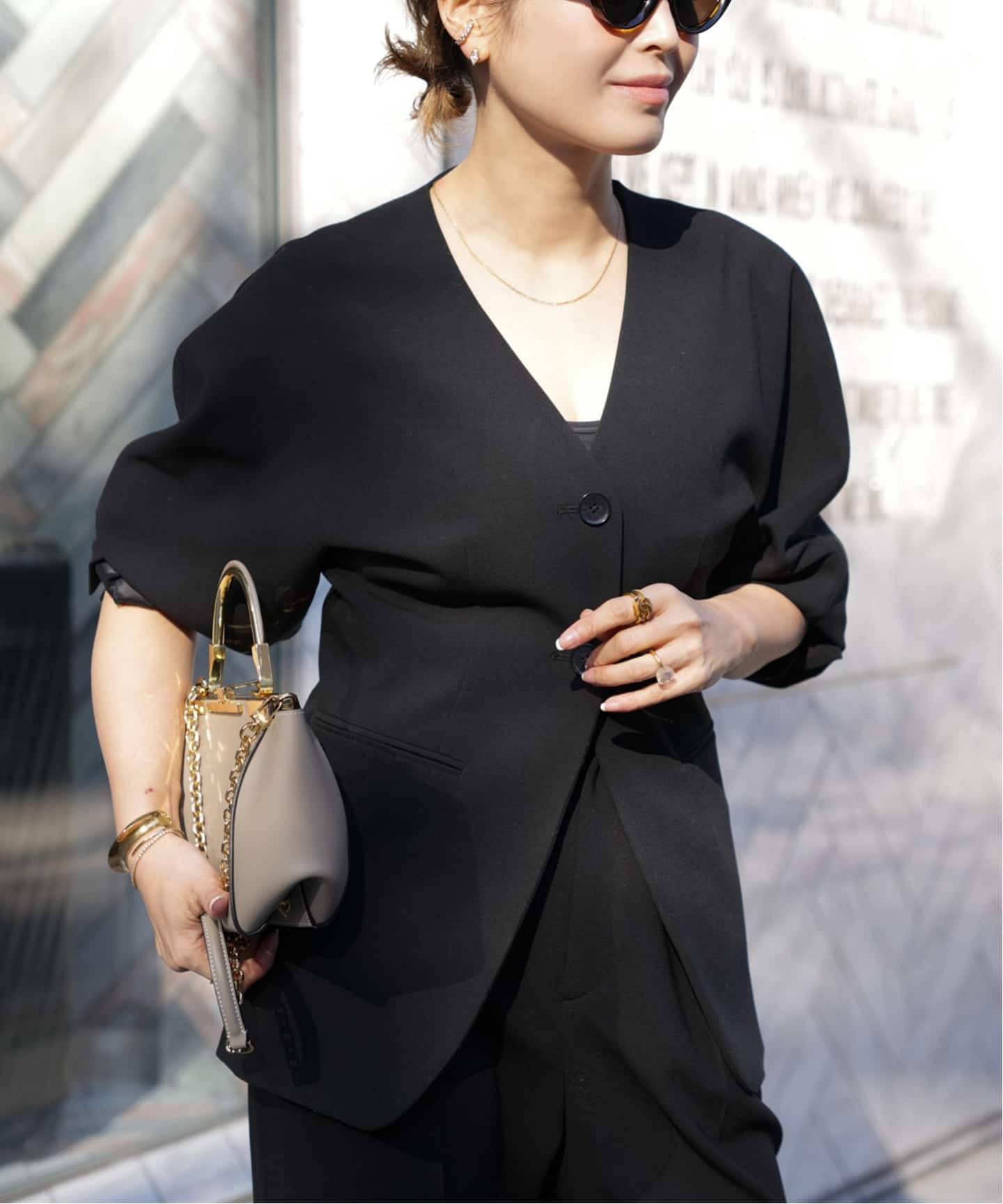 予約》追加 CELERI ノーカラー ジャケット（ノーカラージャケット