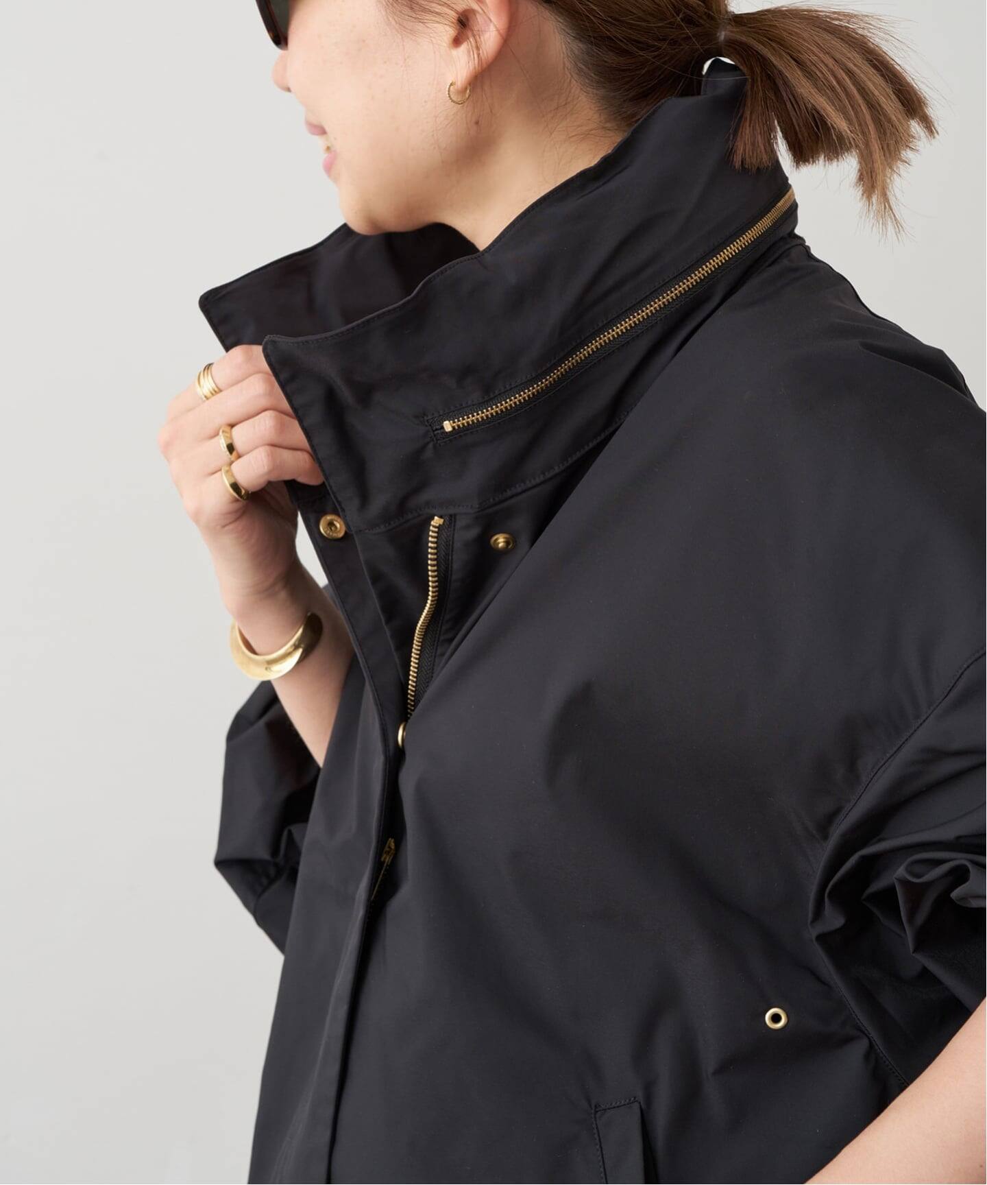 WASHED STAND ジップ ブルゾン（その他ブルゾン／アウター）｜Deuxieme